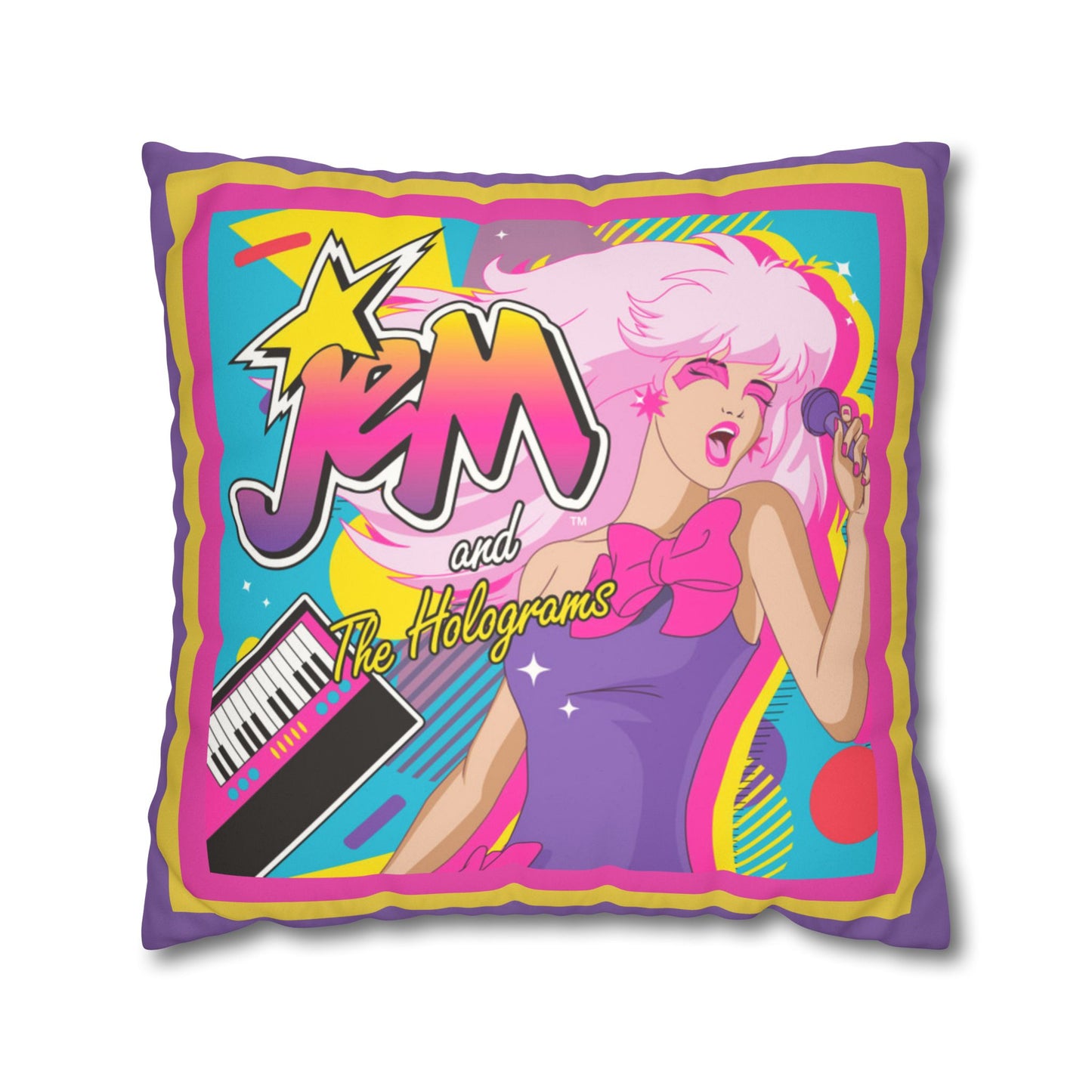 Jem and the Holograms Cushion Cover