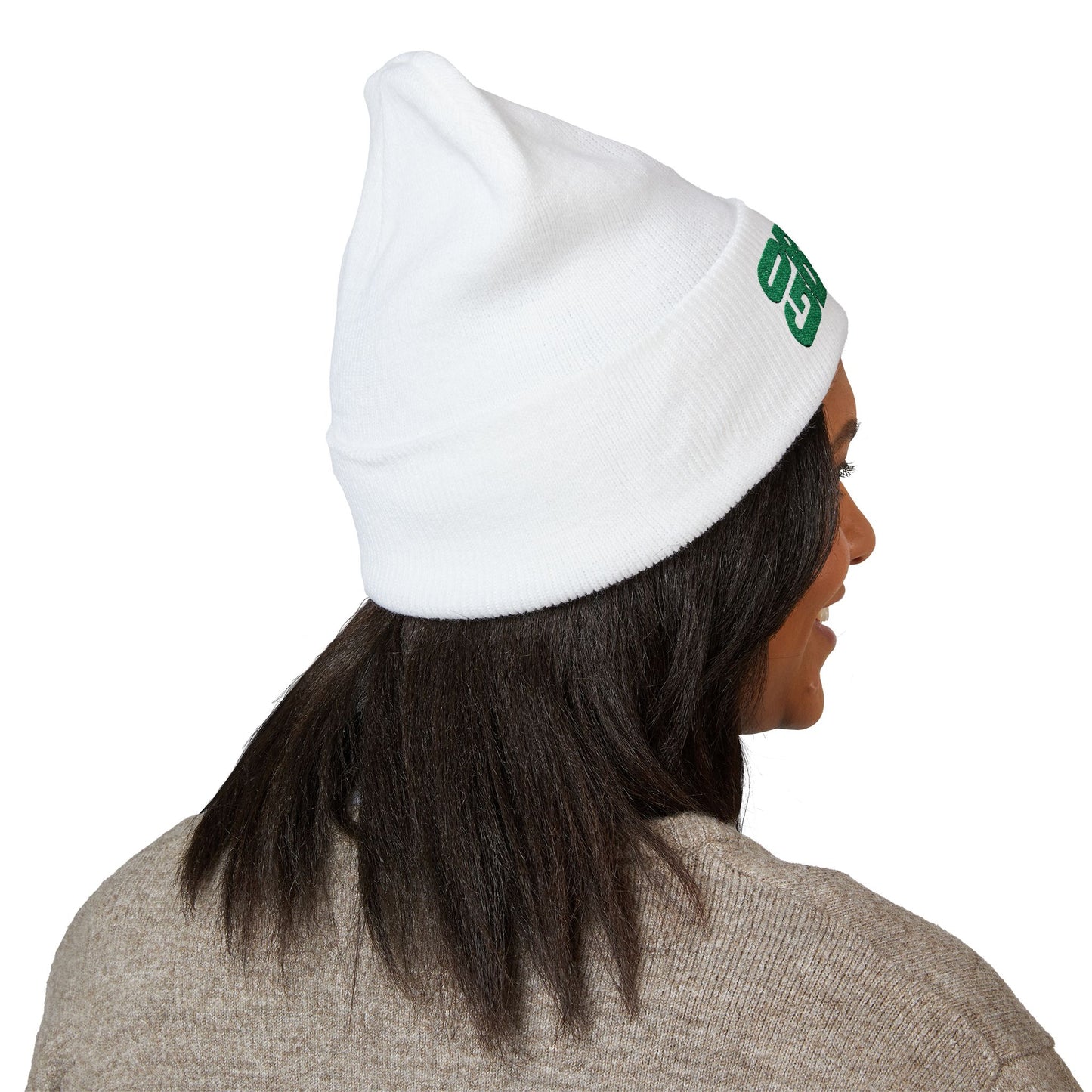 Eagles Embroidered 'Go Birds' Cuffed Beanie