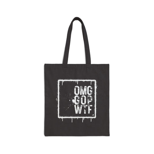 Canvas Tote - OMG WTF GOP