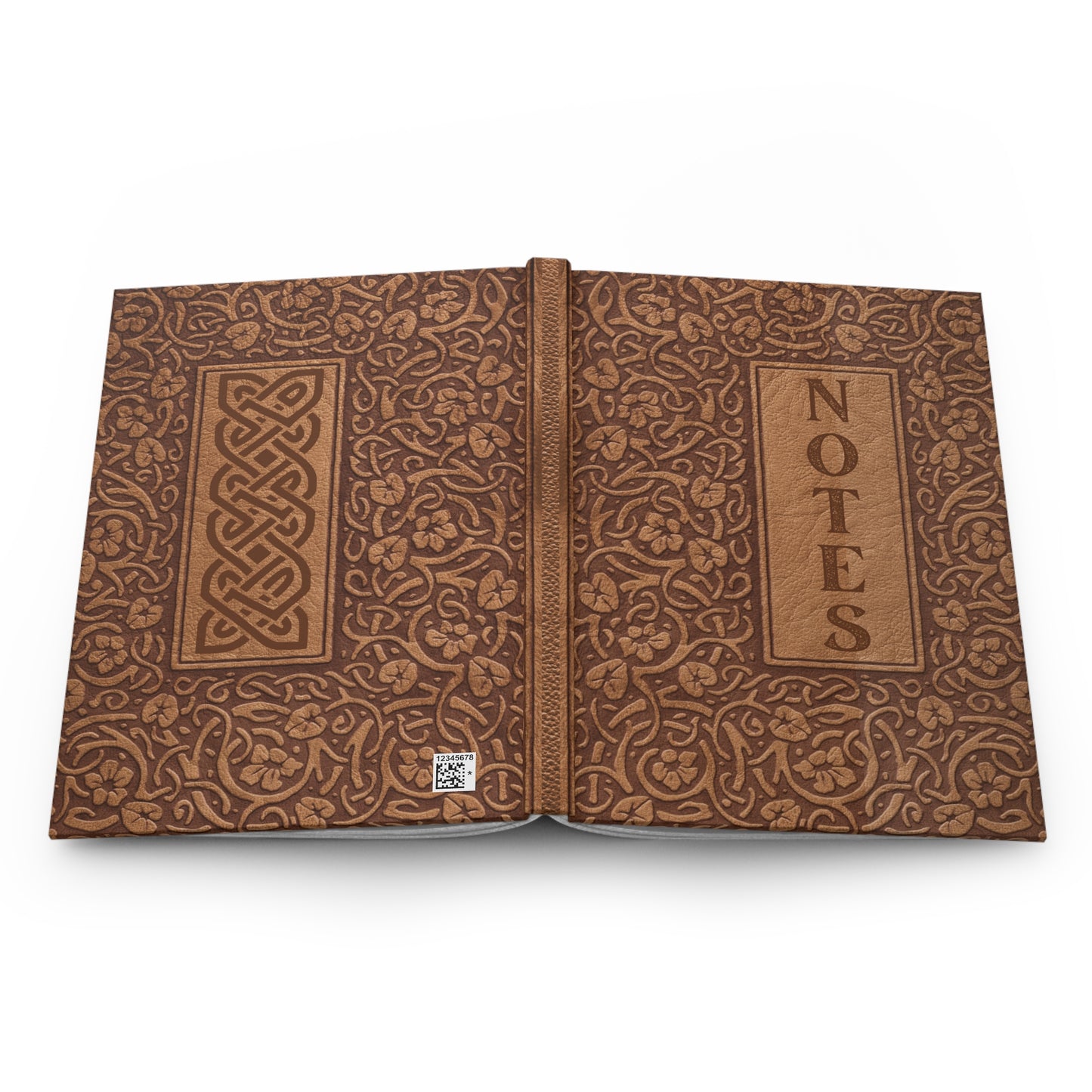 Scrollwork “Notes” Hardcover Lined Journal