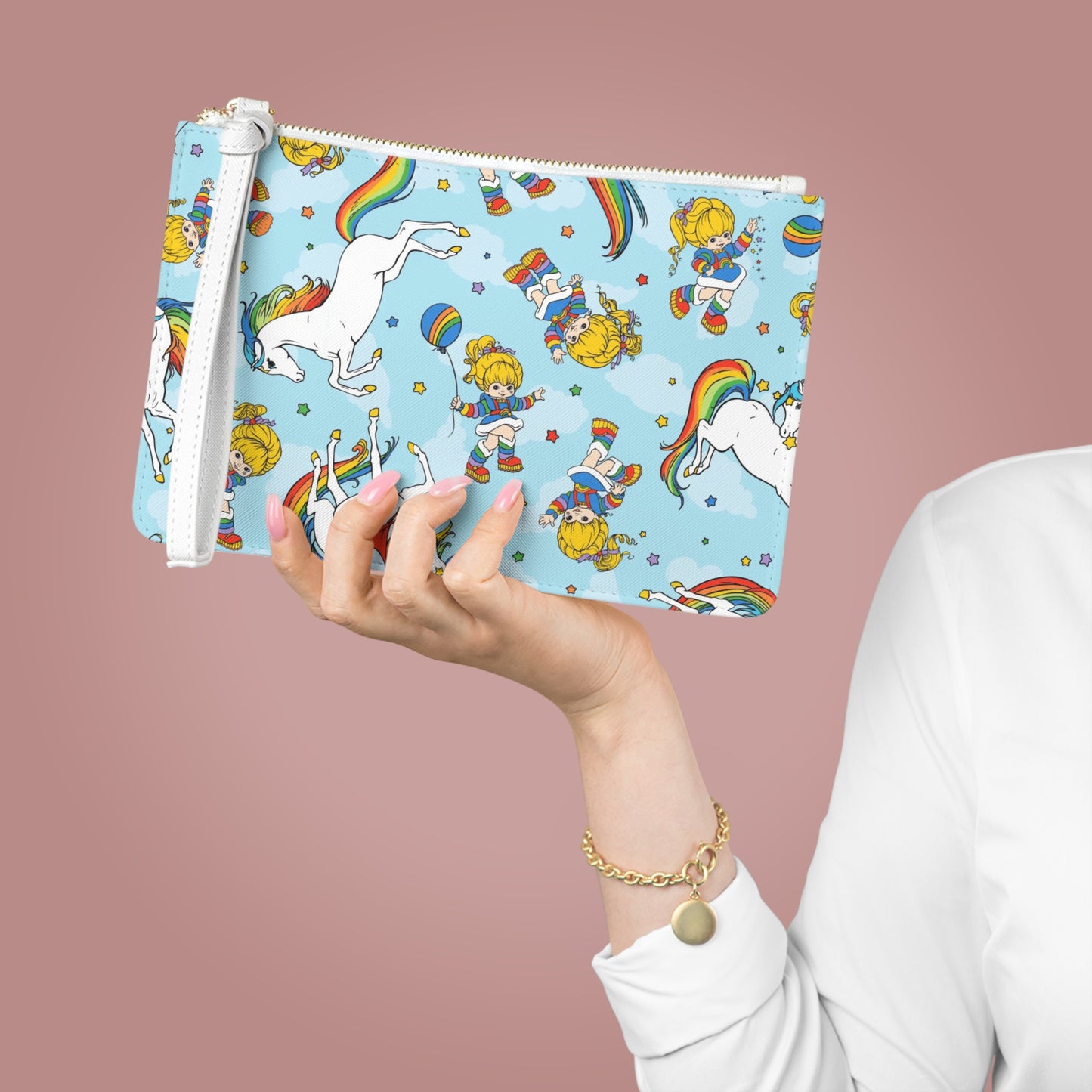 Rainbow Brite & Starlite Clutch Bag