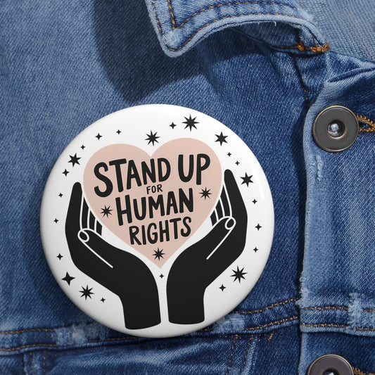 HUMAN RIGHTS Statement Pin