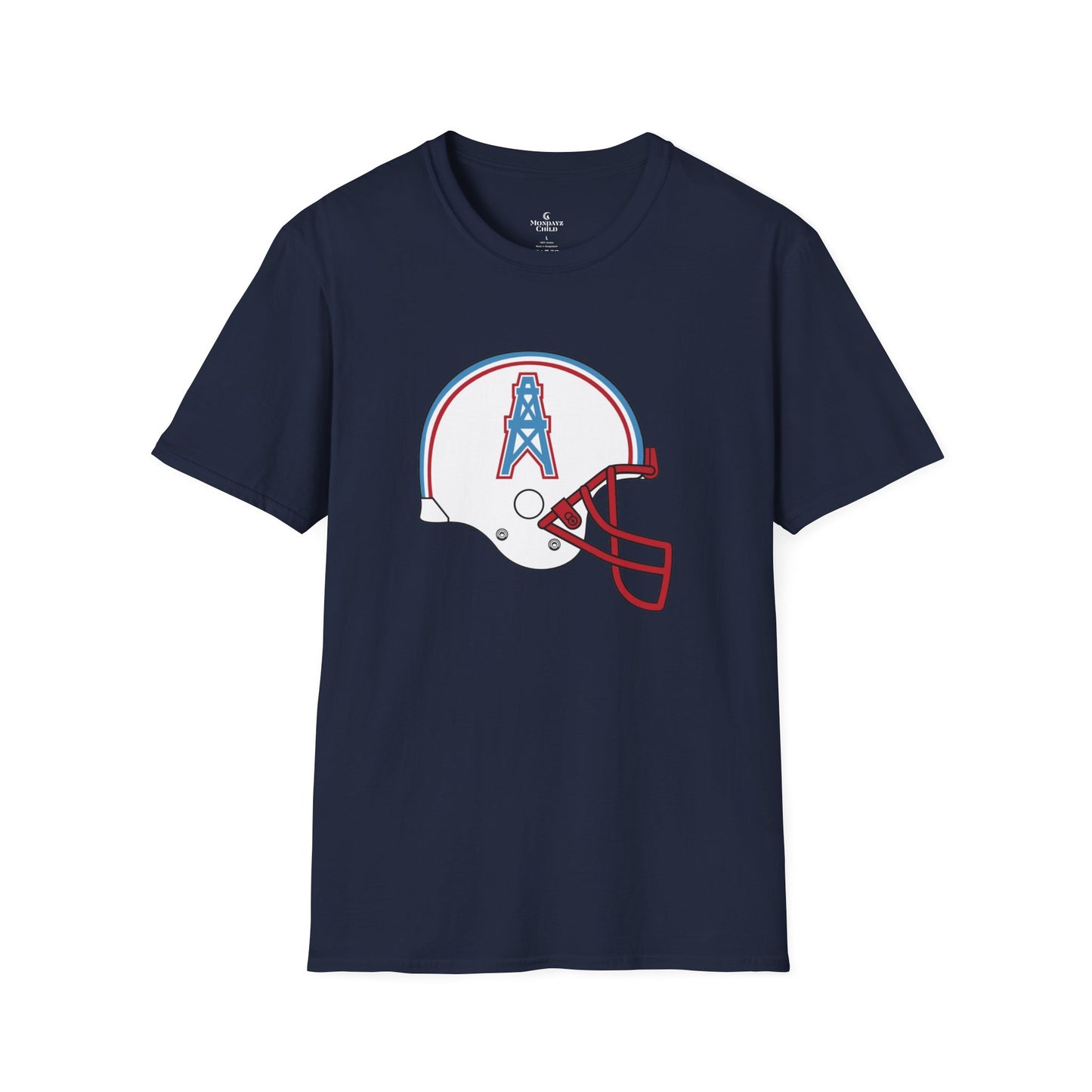 Houston Oilers Retro Helmet Unisex Tee