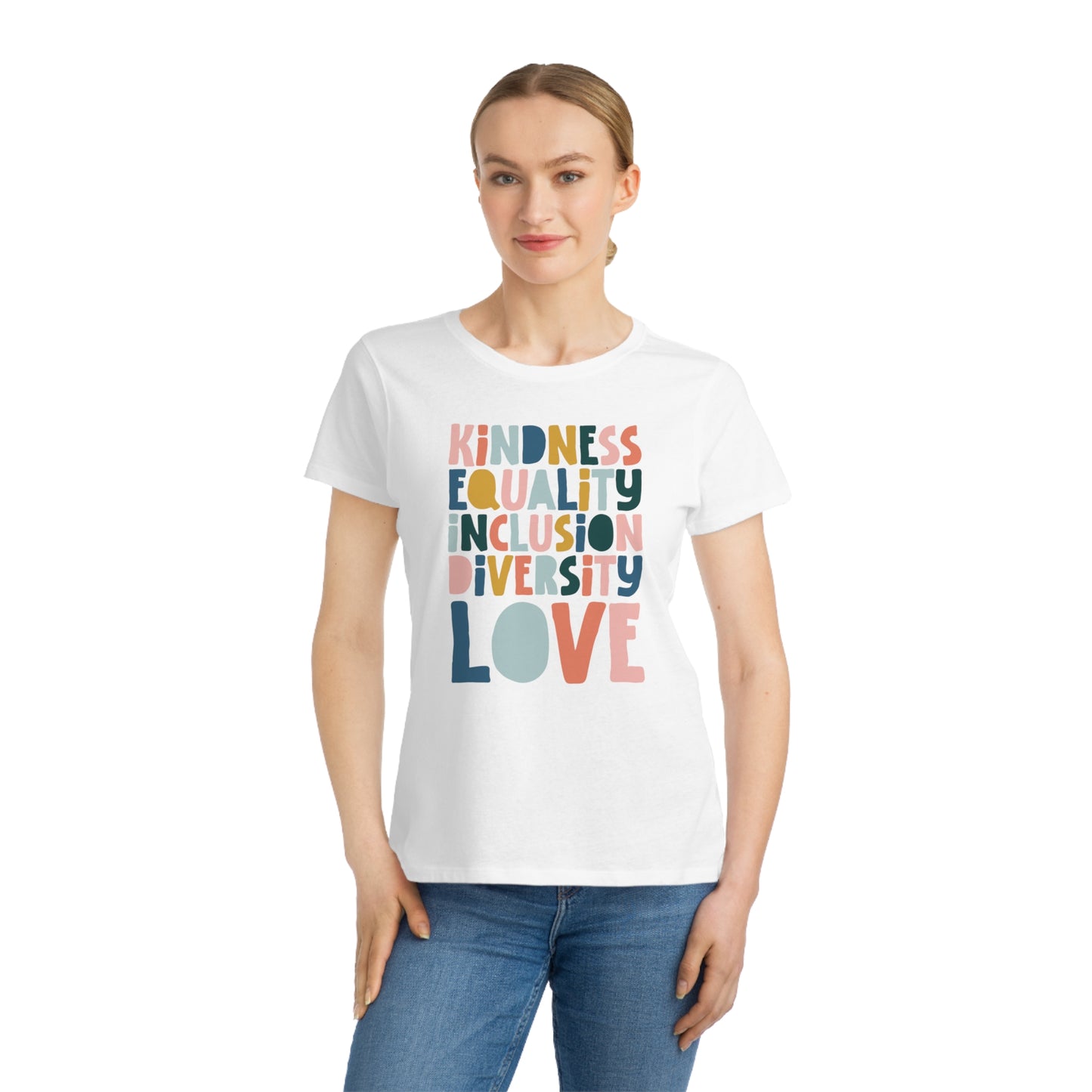 Kindness & Equality Women's Organic Tee