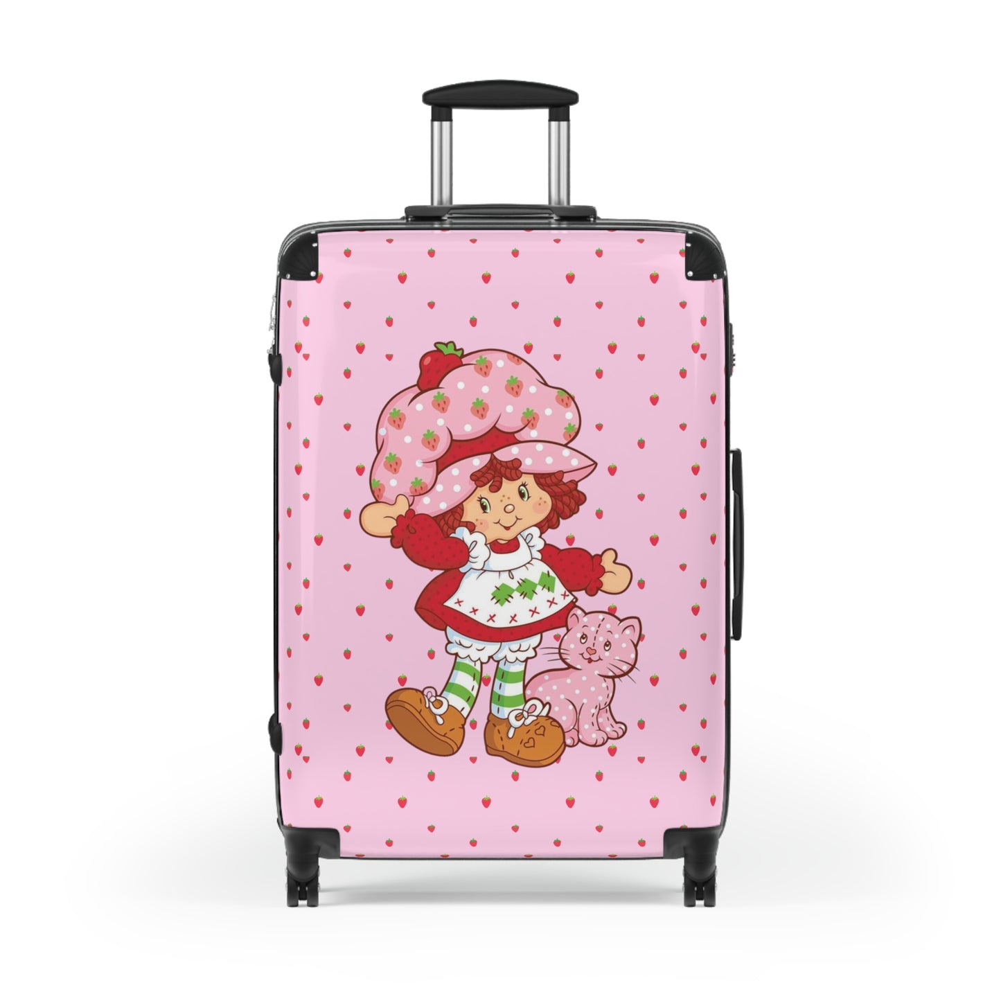 Strawberry Shortcake Rolling Suitcase, 3 Sizes