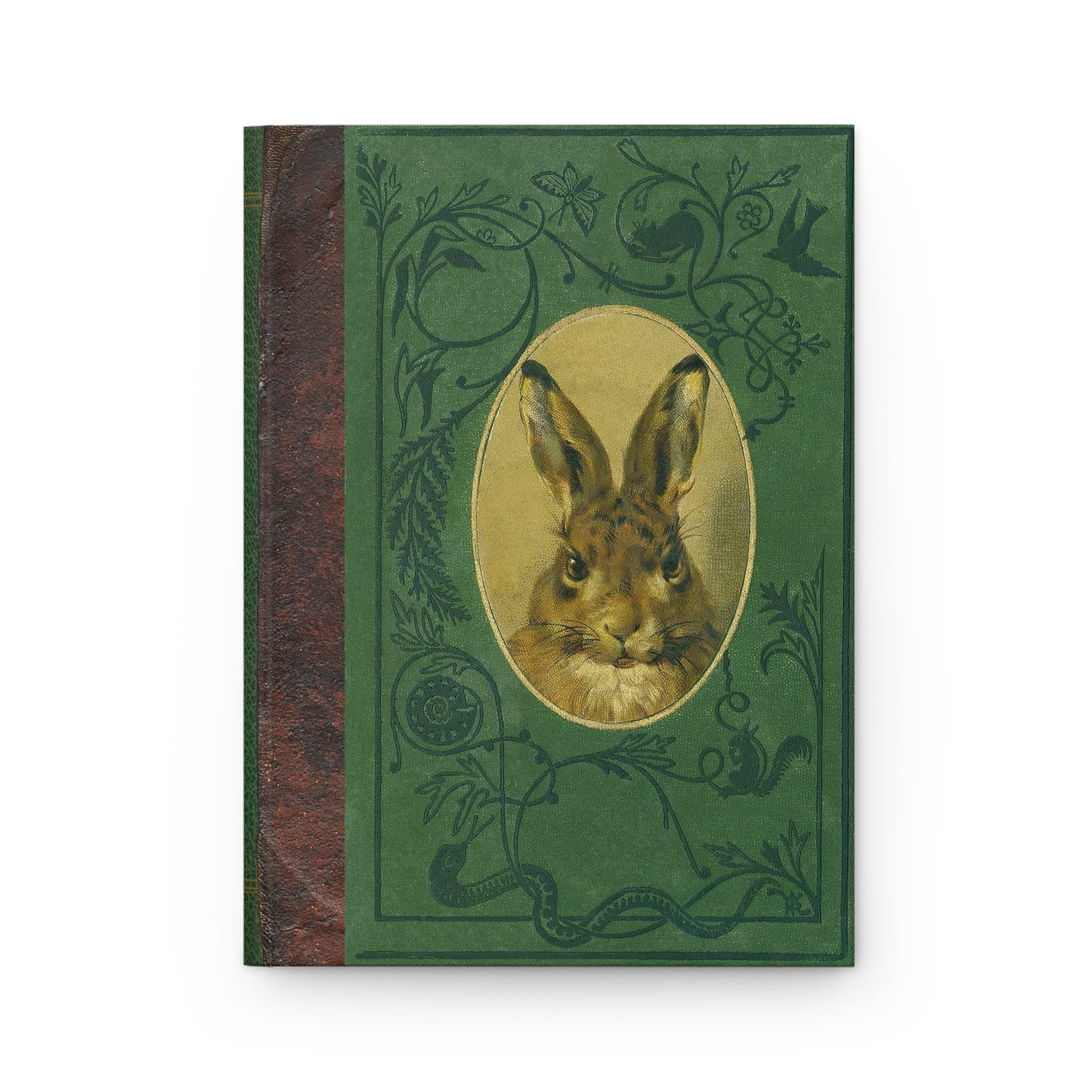 Woodland Hare Hardcover Lined Journal