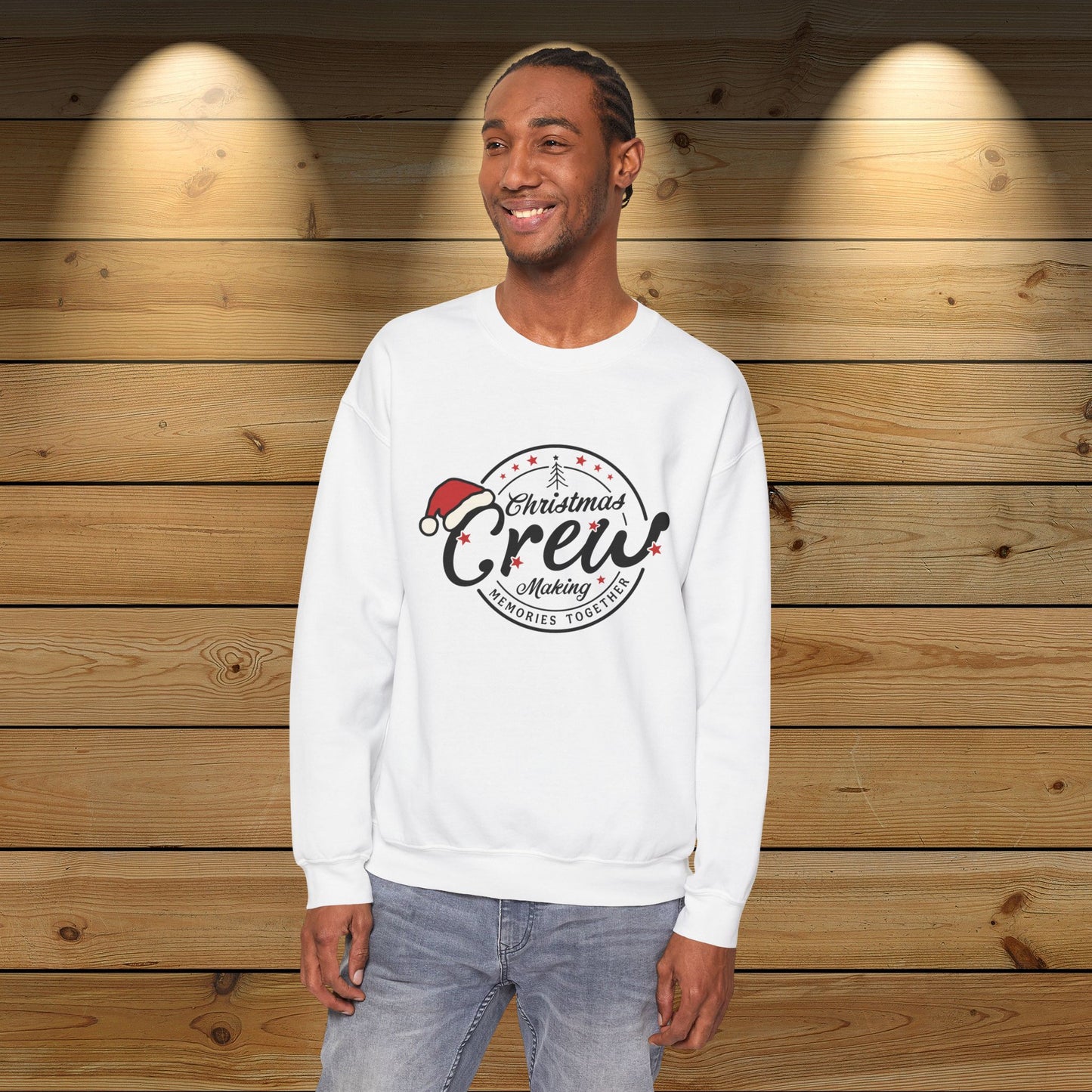 Christmas Unisex Sweatshirt: ‘Christmas Crew’