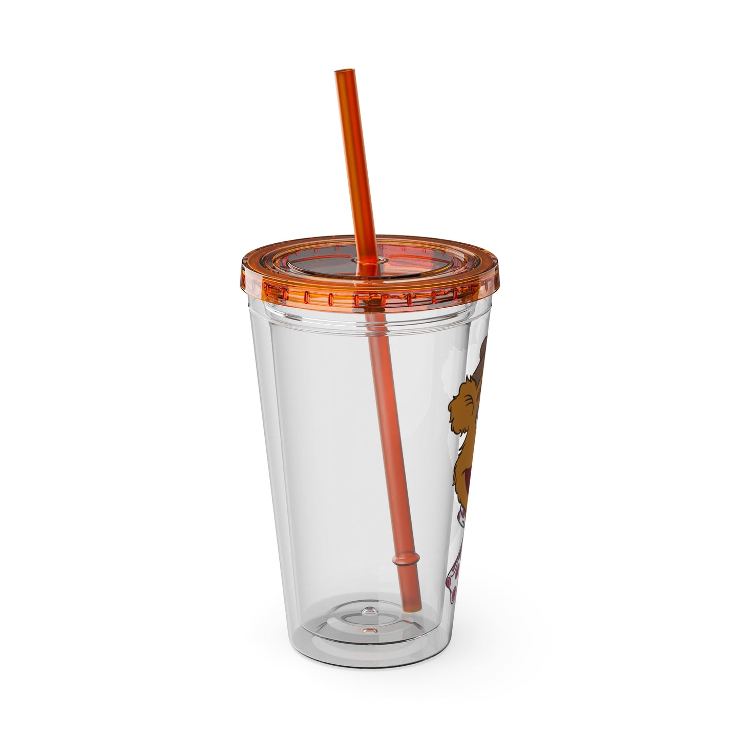 The Muppets 16oz Acrylic Tumbler with Straw — Fozzie Bear