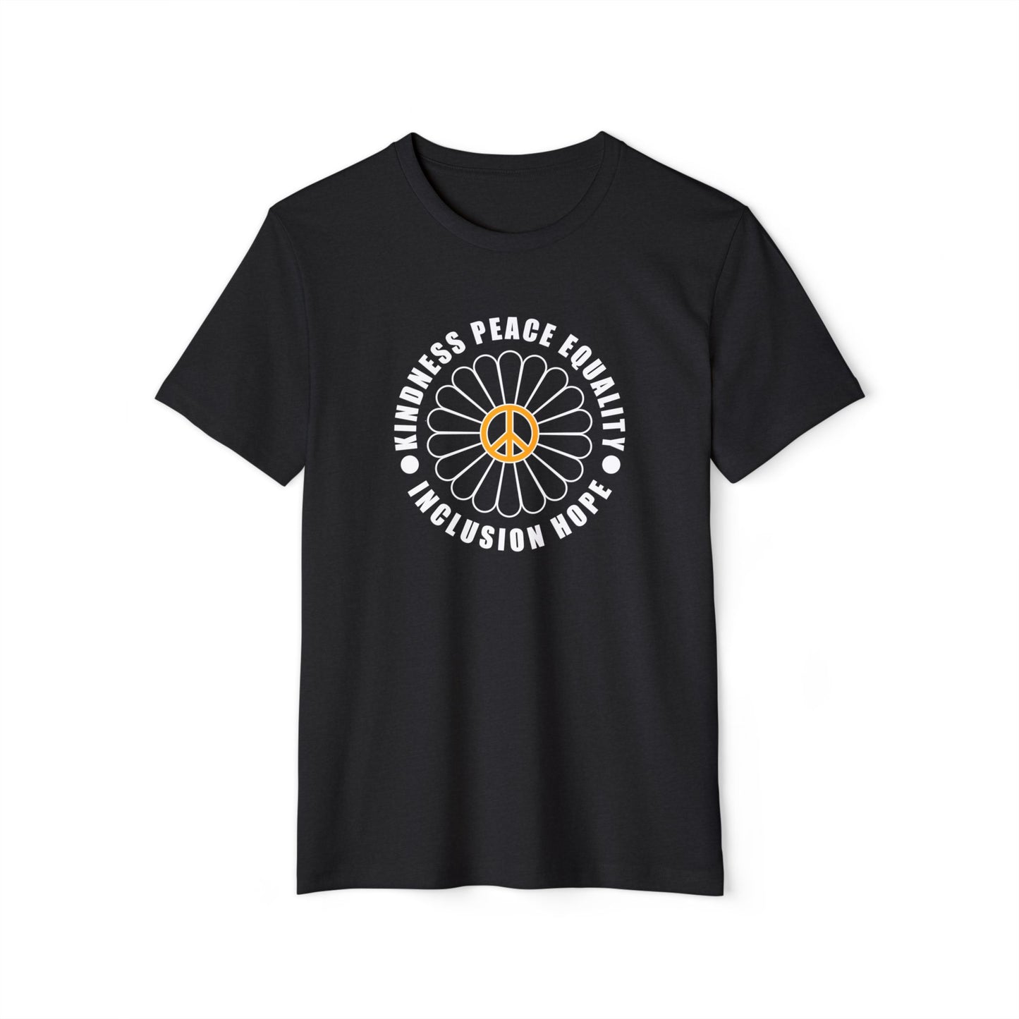 Eco-Friendly Unisex Tee - Kindness & Peace