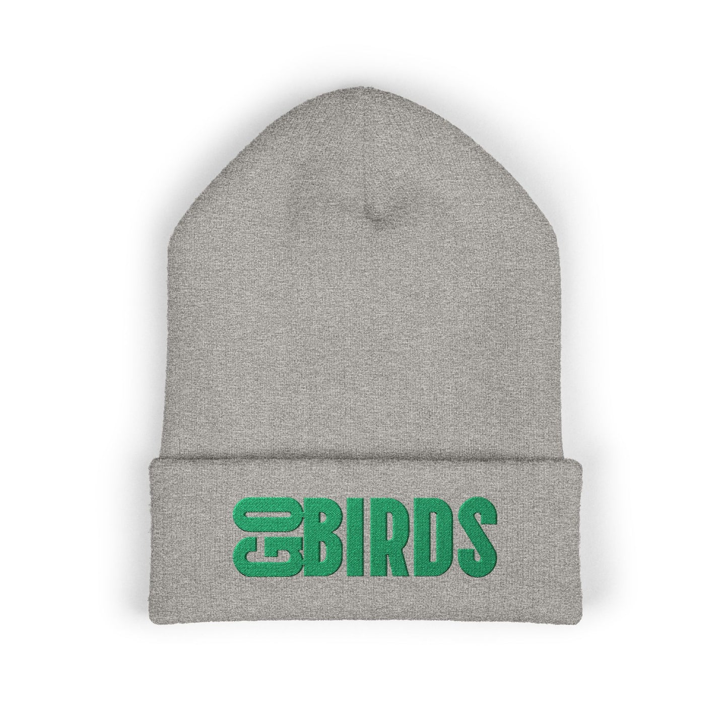 Eagles Embroidered 'Go Birds' Cuffed Beanie