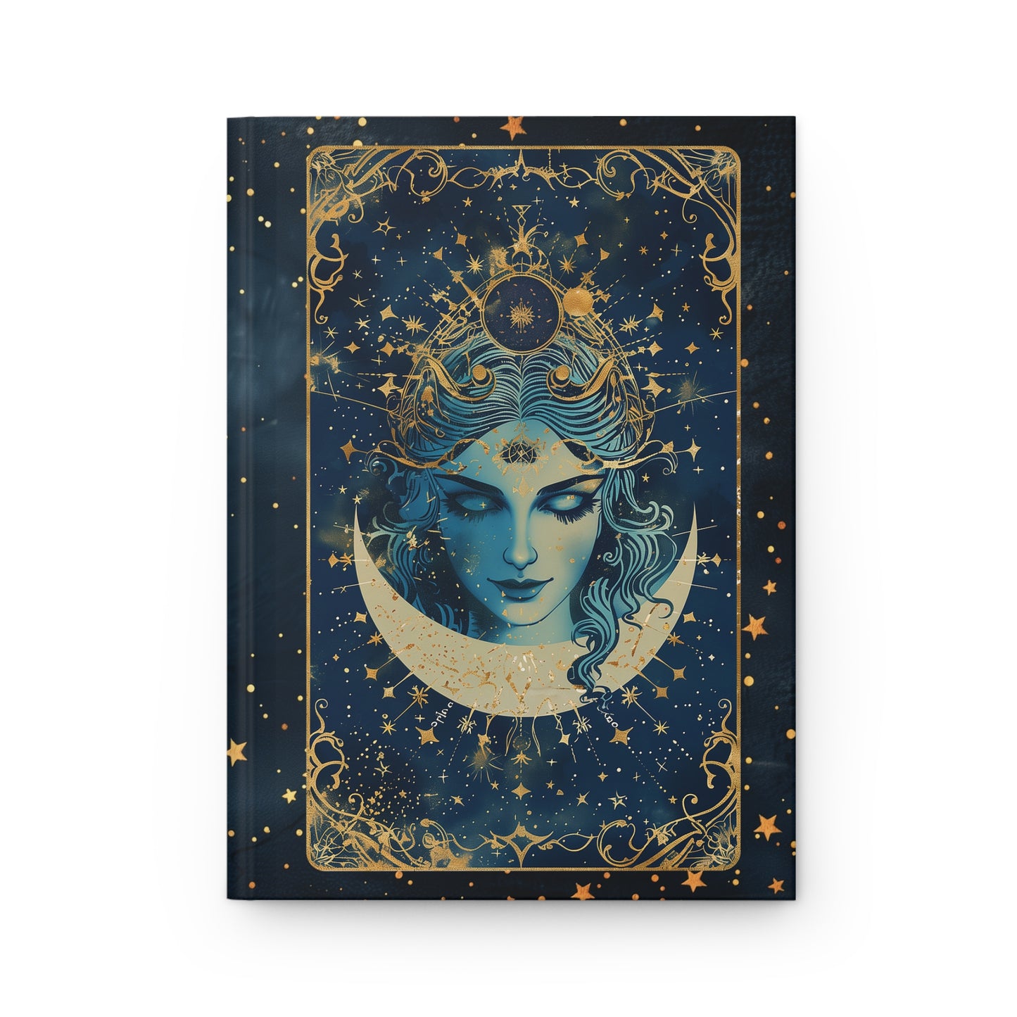 Moon Goddess Hardcover Lined Journal