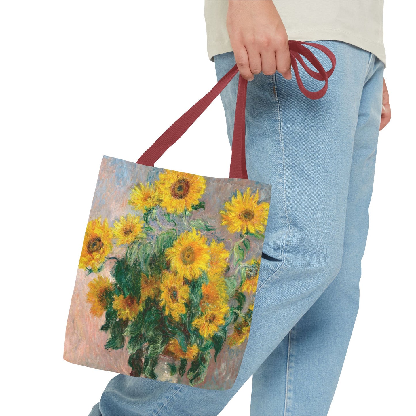 Monet’s Sunflowers Tote Bag