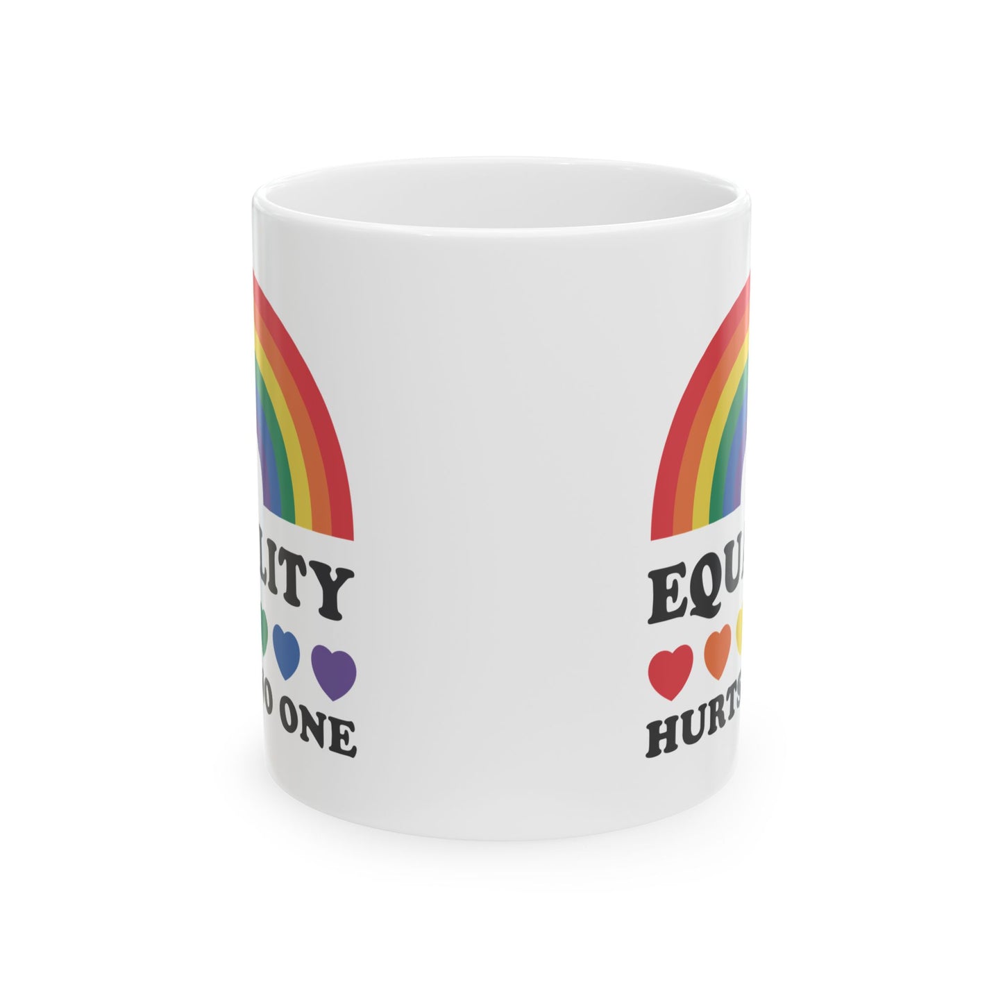 Rainbow Equality Ceramic Mug