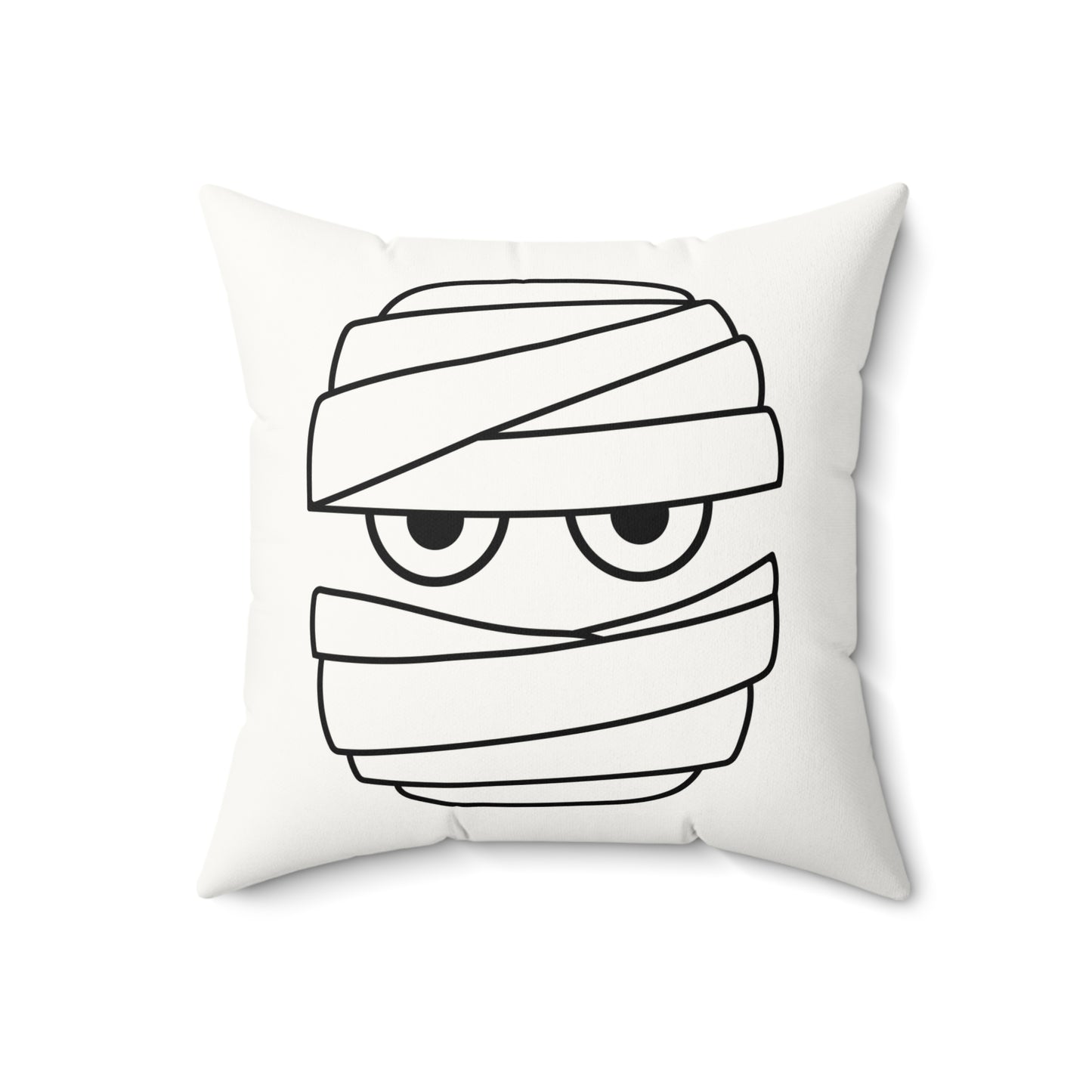 Halloween Pillow with Insert - Mummy