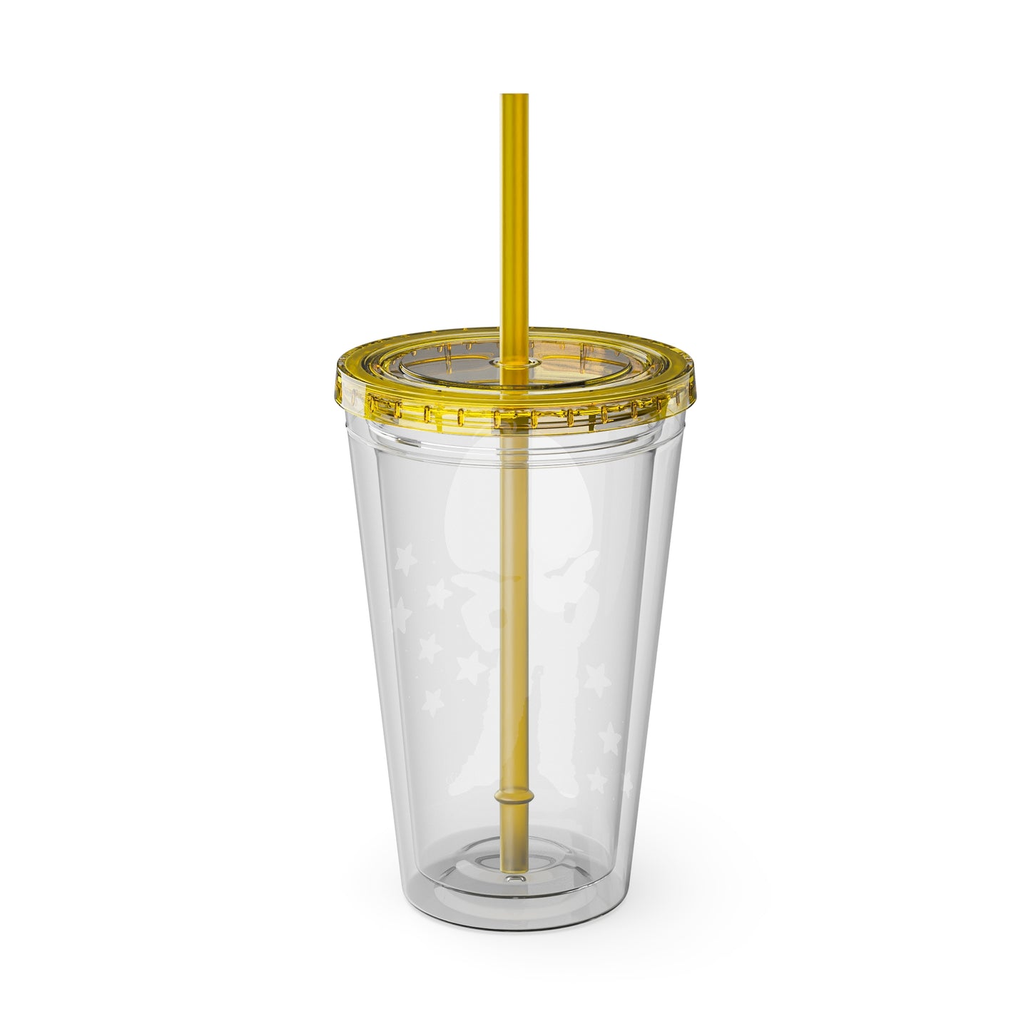 Rainbow Brite 16oz Acrylic Tumbler featuring Canary Yellow