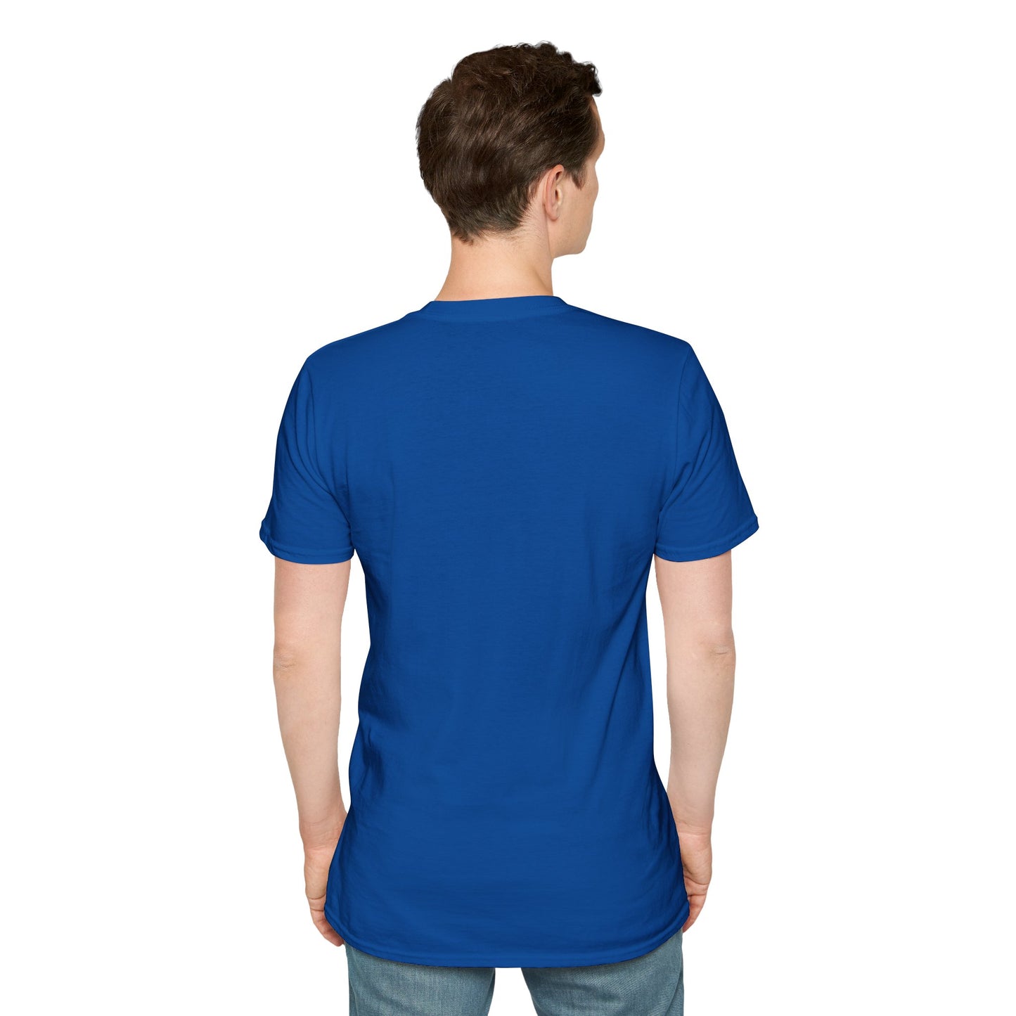 Fallout Distressed Vault-Tec logo Royal Blue Unisex T-Shirt