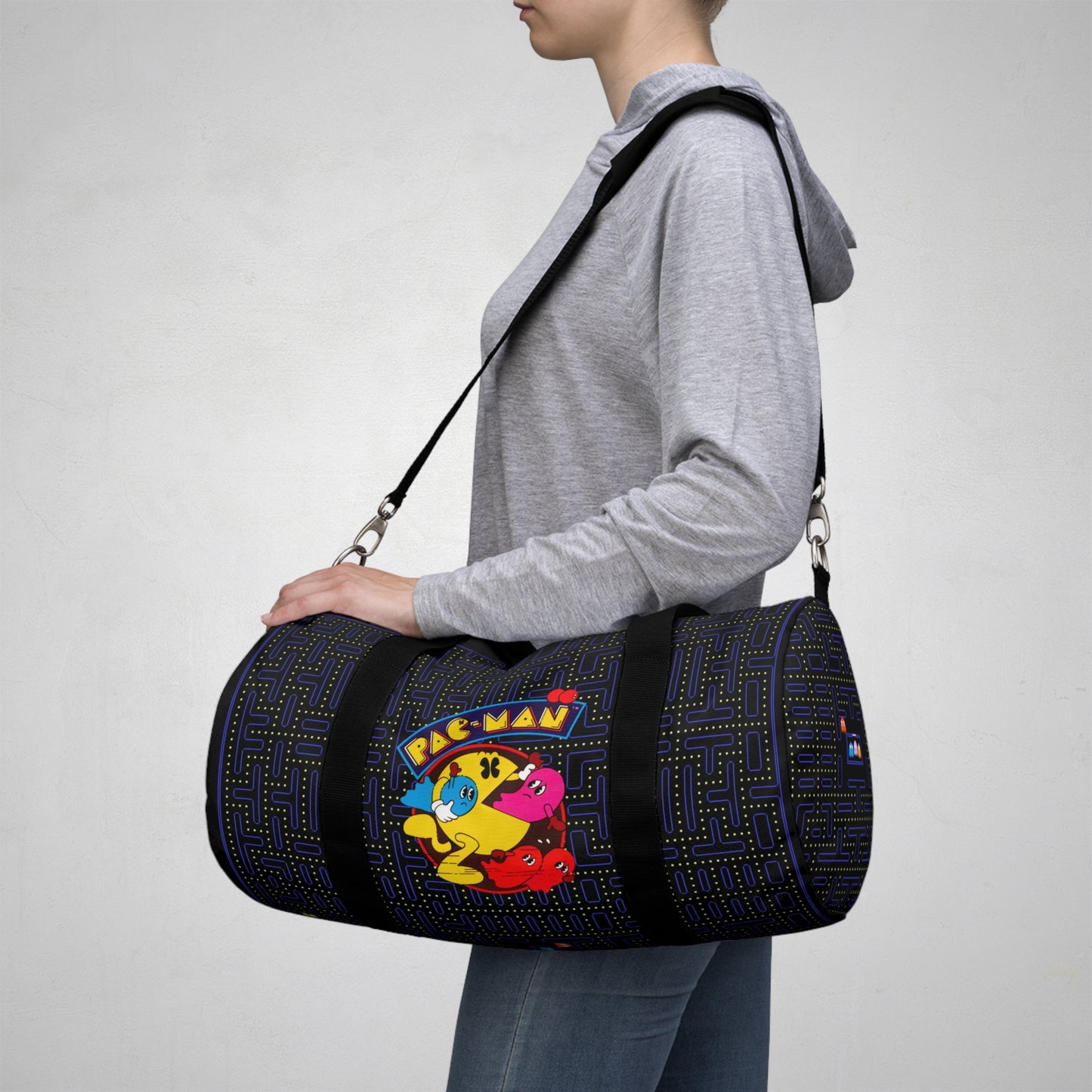 Pac-Man Inspired Duffel Bag