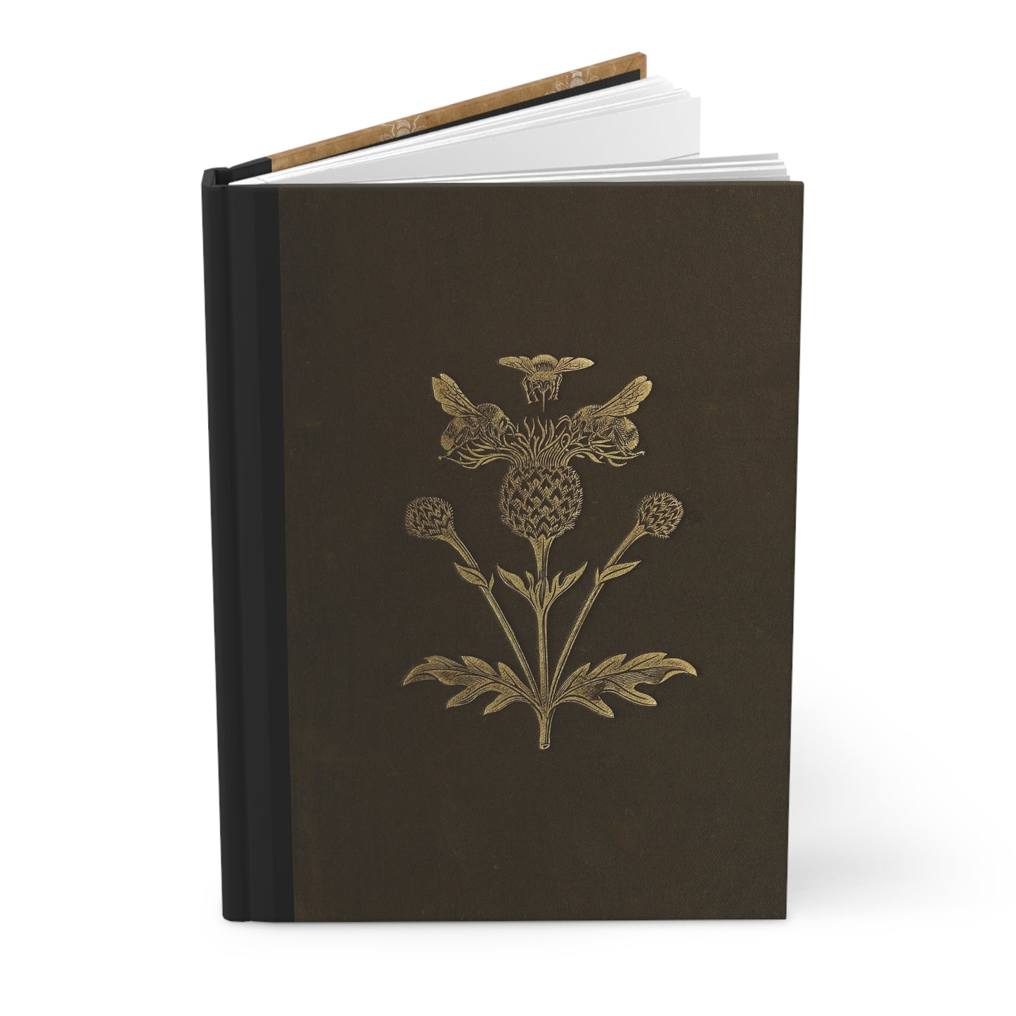 Scottish Thistle Hardcover Journal