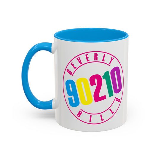 90210 Colorful Accent Mug (11oz & 15oz)