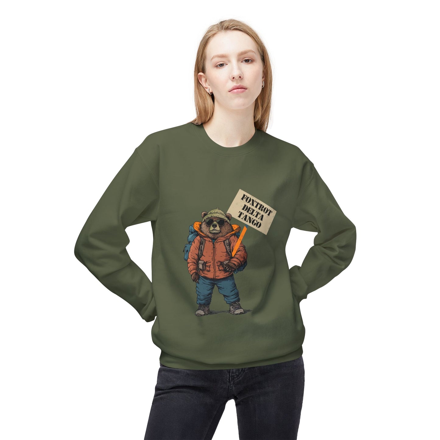 Unisex Sweatshirt - Protest Parks Bear