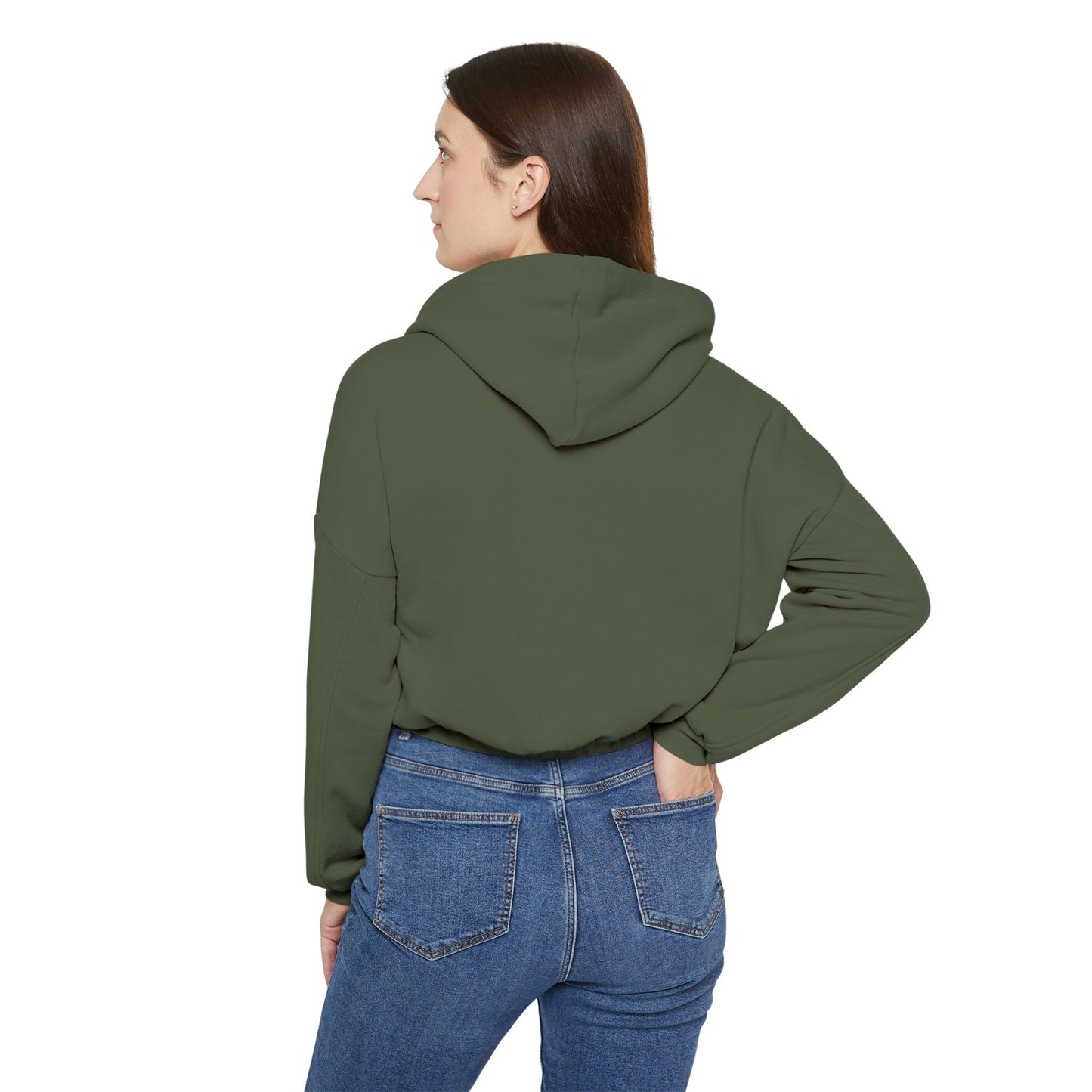 ‘ZRO FKS GVN’ Cropped Sweatshirt