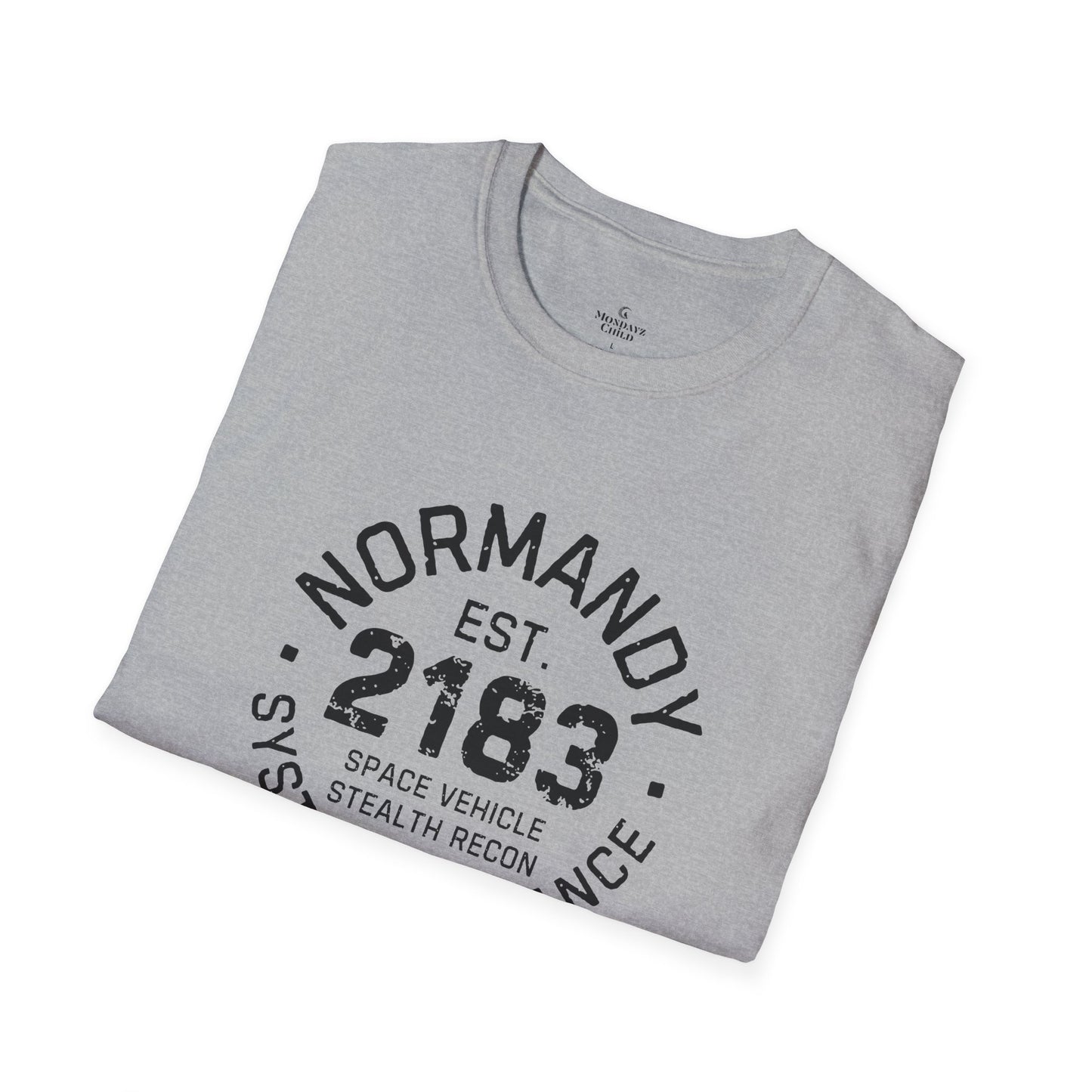 Mass Effect Distressed Normandy Unisex Tee