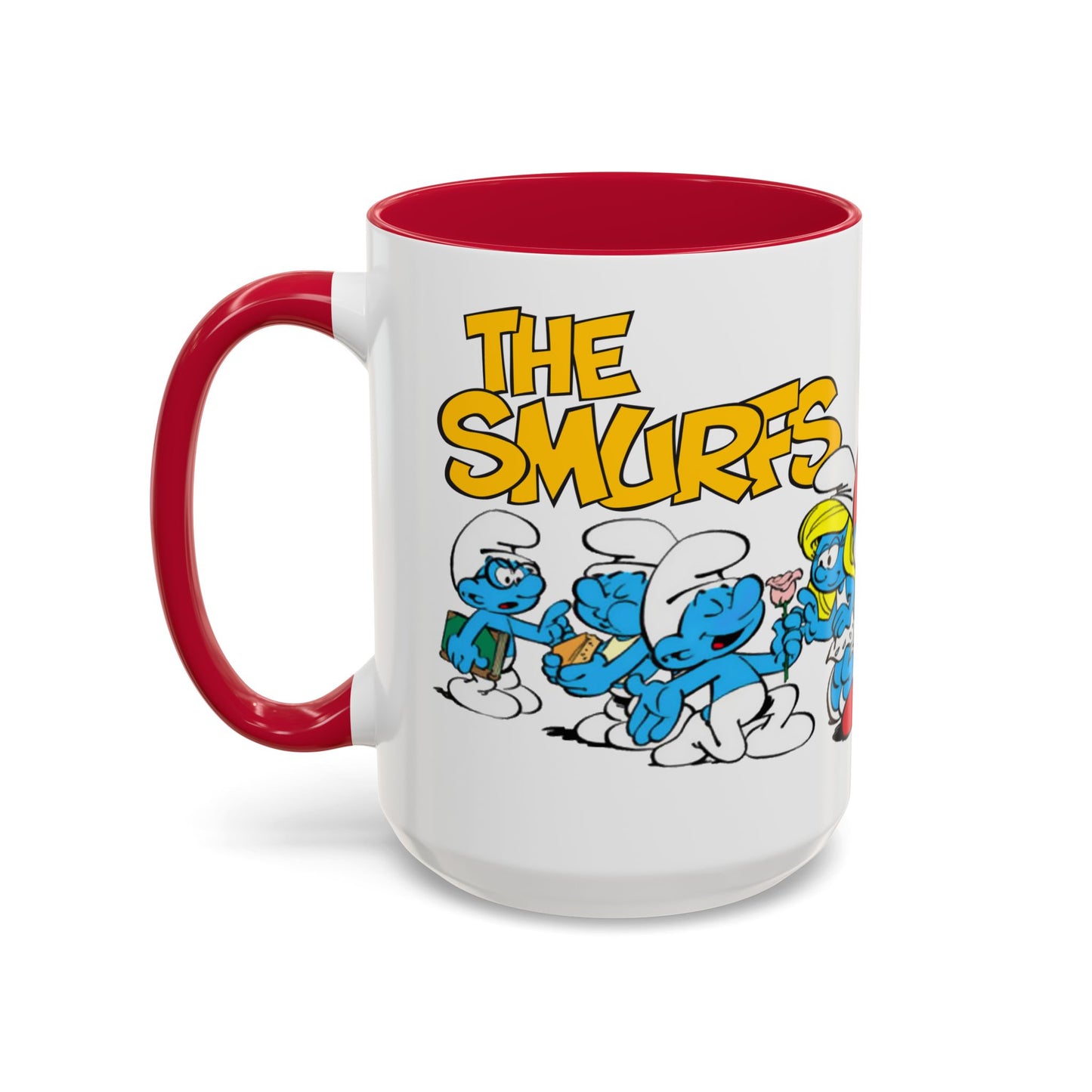 Smurfs-Inspired Colorful Coffee Mug, 11oz / 15oz
