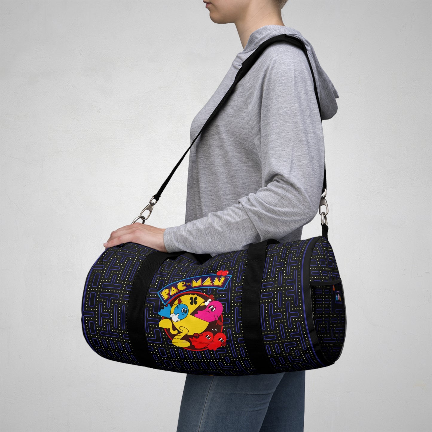Pac-Man Inspired Duffel Bag