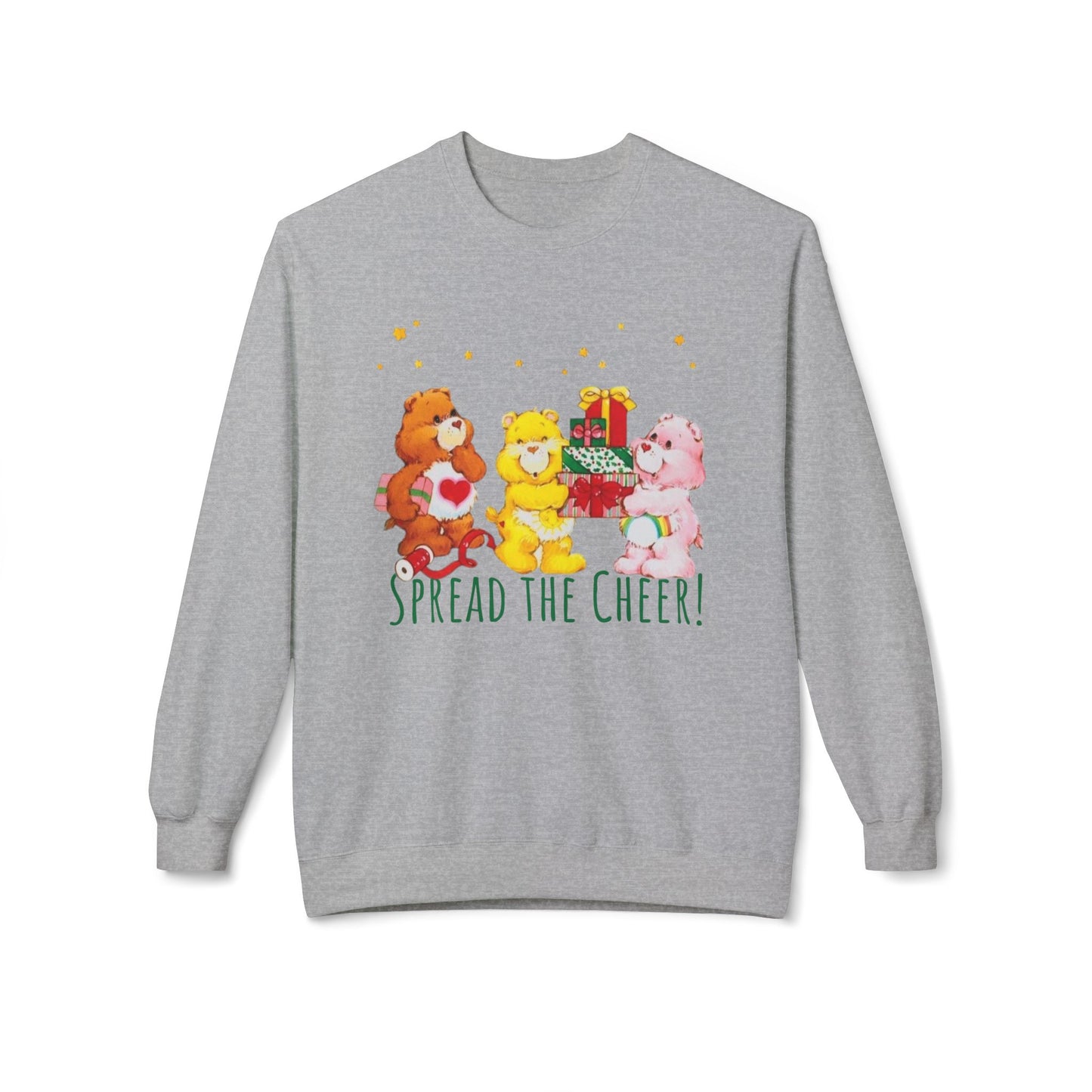 Vintage Care Bears ‘Spread the Cheer’ Holiday Crewneck Sweatshirt