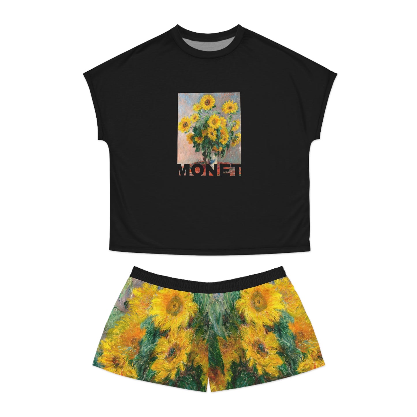 Pajama Set - Monet’s Sunflowers