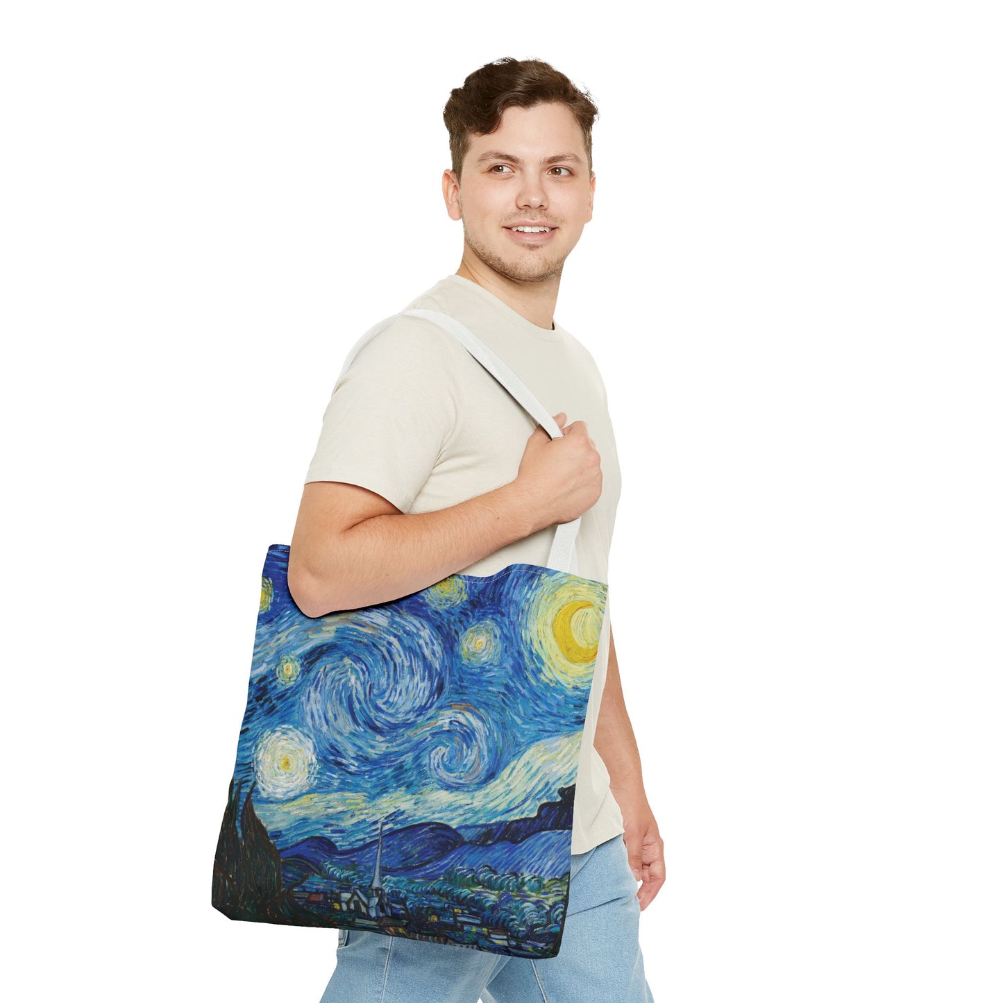 Van Gogh’s “Starry Night” Tote Bag