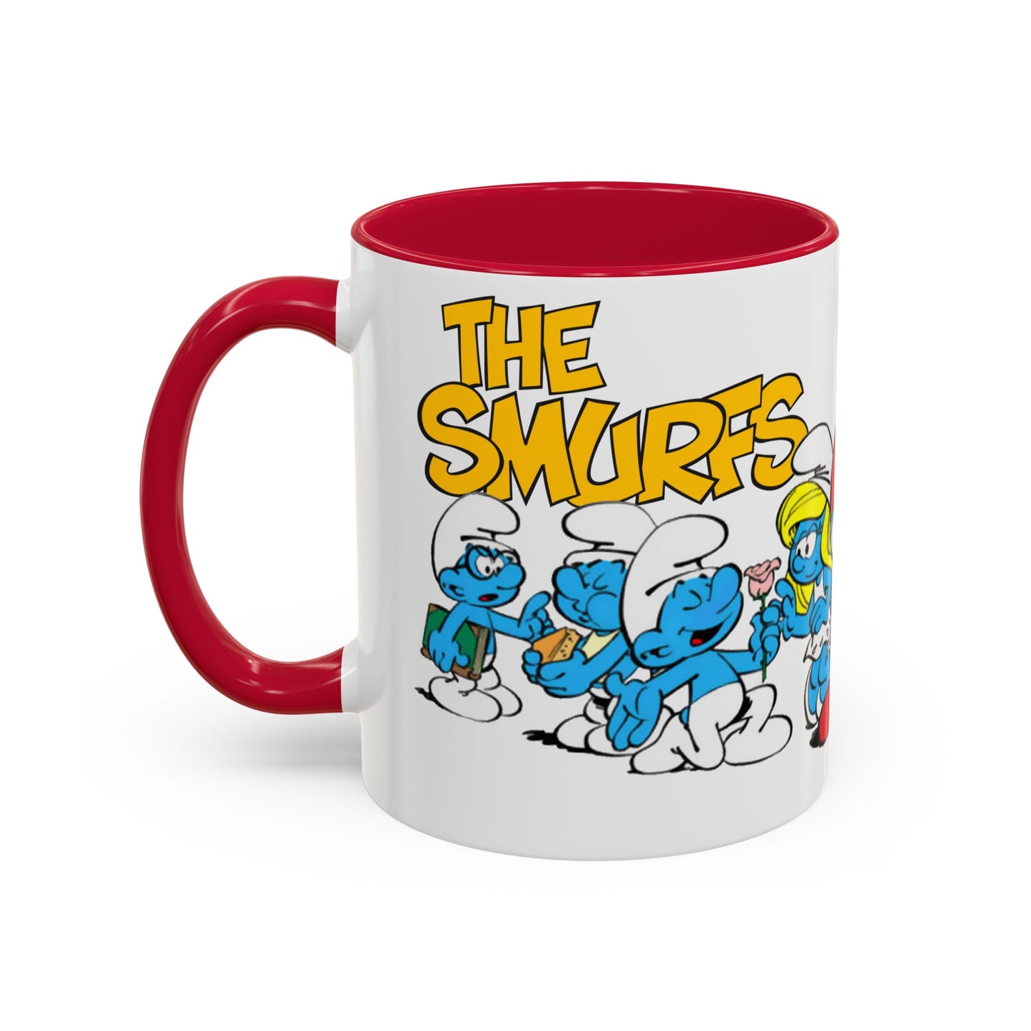 Smurfs-Inspired Colorful Coffee Mug, 11oz / 15oz