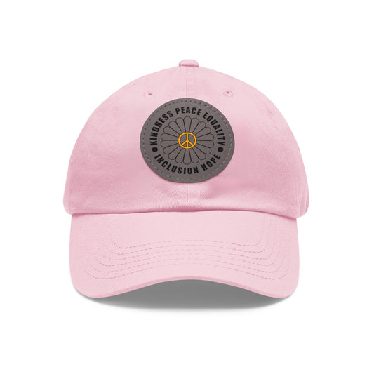 Gray Patch Hat - Kindness & Peace