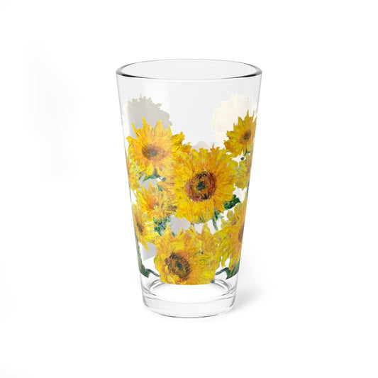 Monet’s Sunflowers Pint Glass