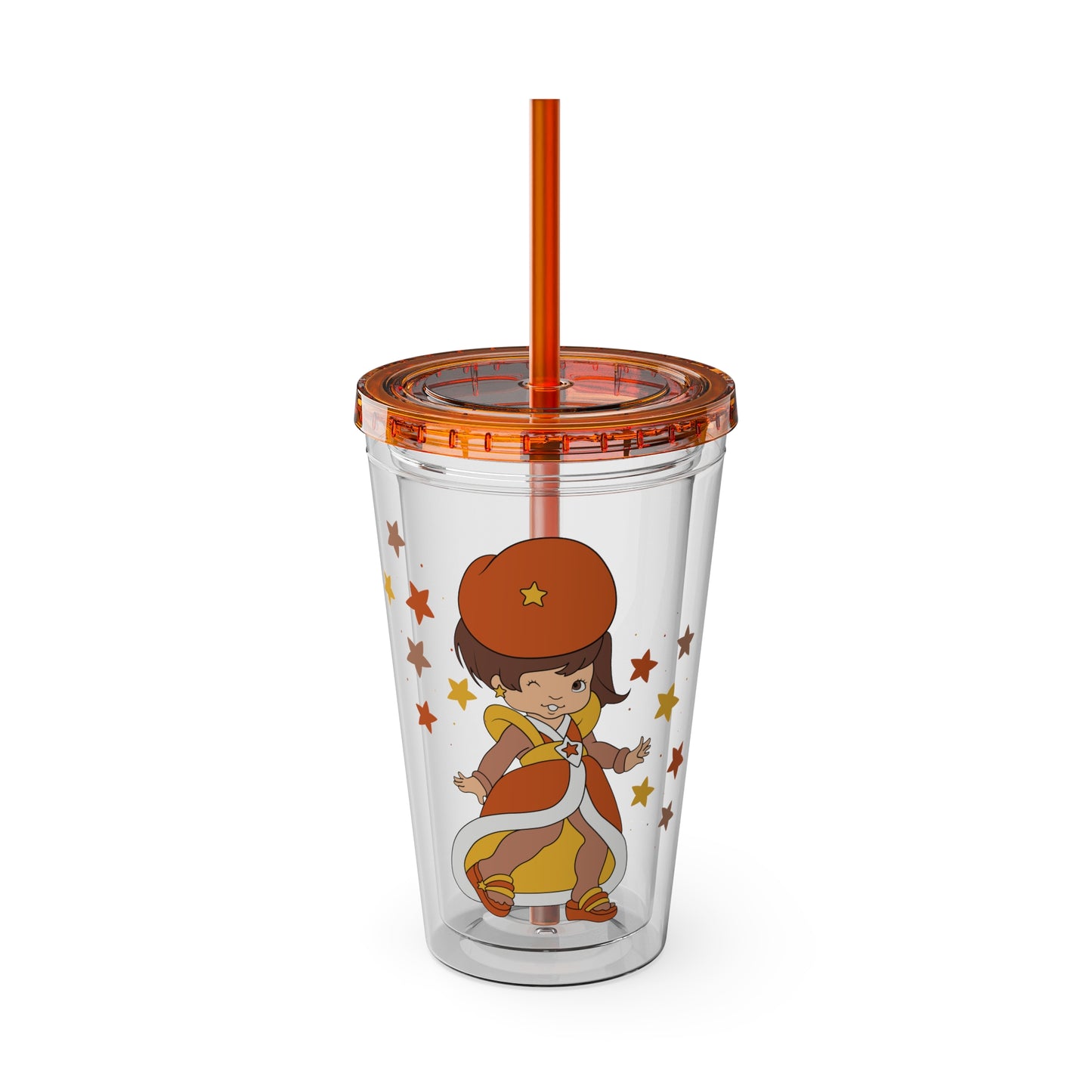 Rainbow Brite 16oz Tumbler featuring Lala Orange