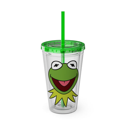The Muppets 16oz Straw Tumbler — Kermit the Frog