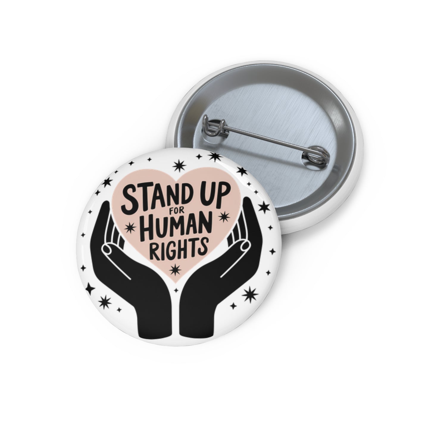 HUMAN RIGHTS Statement Pin