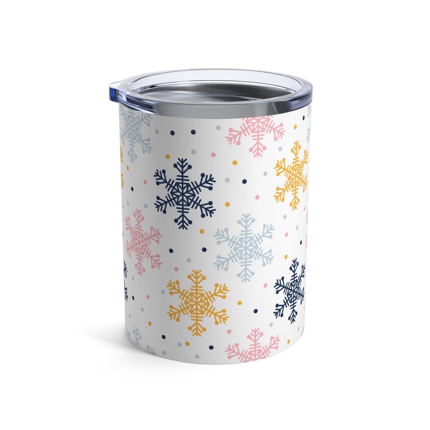 Rocks Tumbler, 10 oz - Sweet Snowflakes