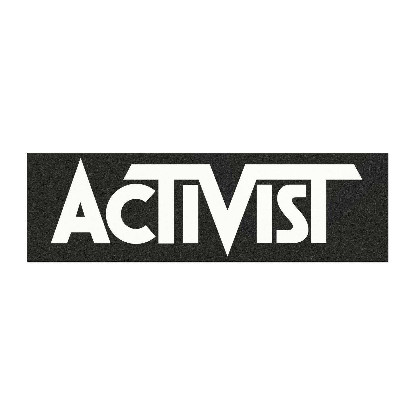 ‘Activist’ Car Magnet on Black