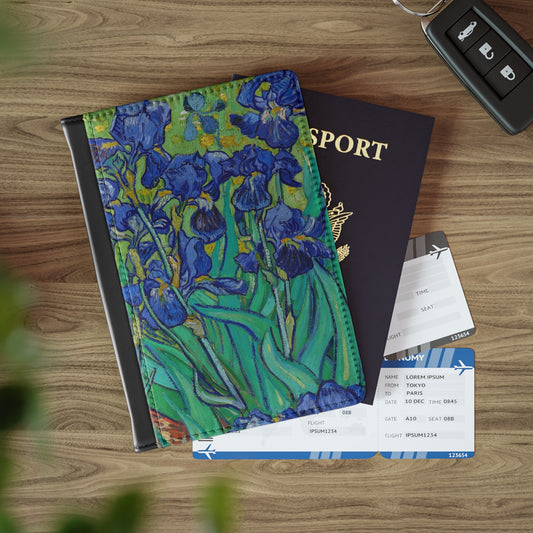 Van Gogh’s 'Irises' Passport Holder