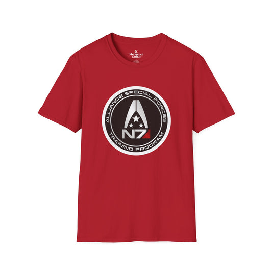 Mass Effect N7 Training Program Unisex T-Shirt - Up to 5X