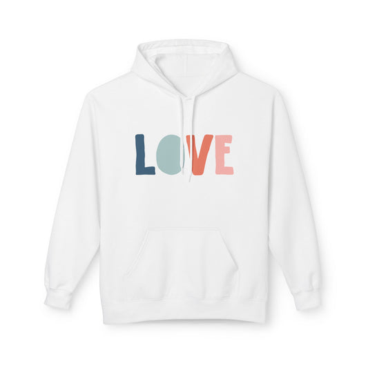 Love & Kindness Unisex Fleece Hoodie