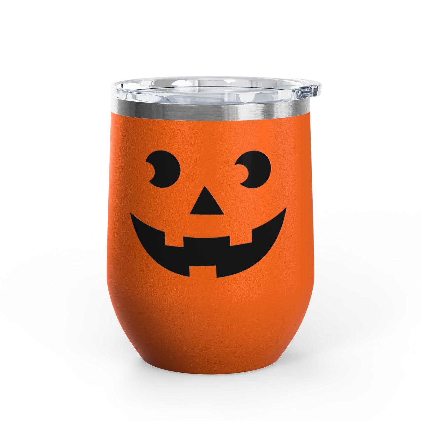 Wine Tumbler - Pumpkin Face
