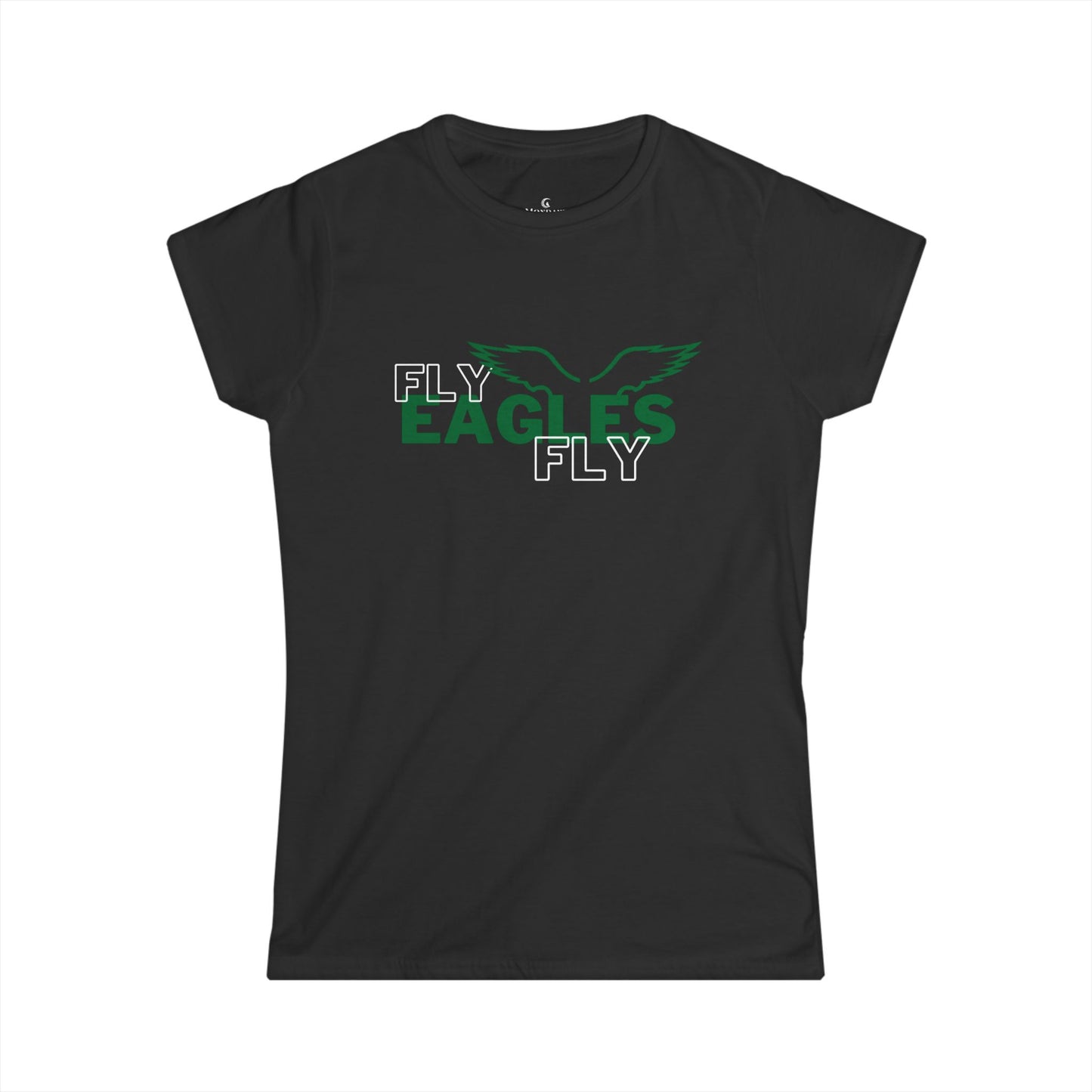 Eagles ‘Fly Eagles Fly’ Women’s Fitted Tee