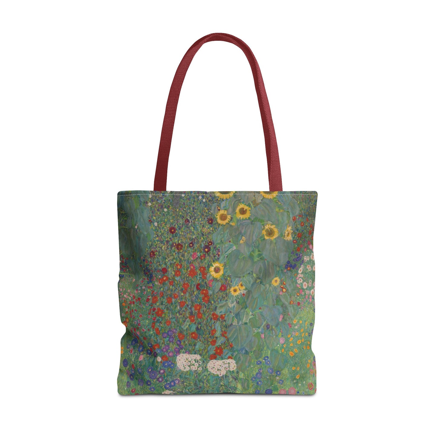 Klimt’s “Farm Garden with Sunflowers” Tote Bag