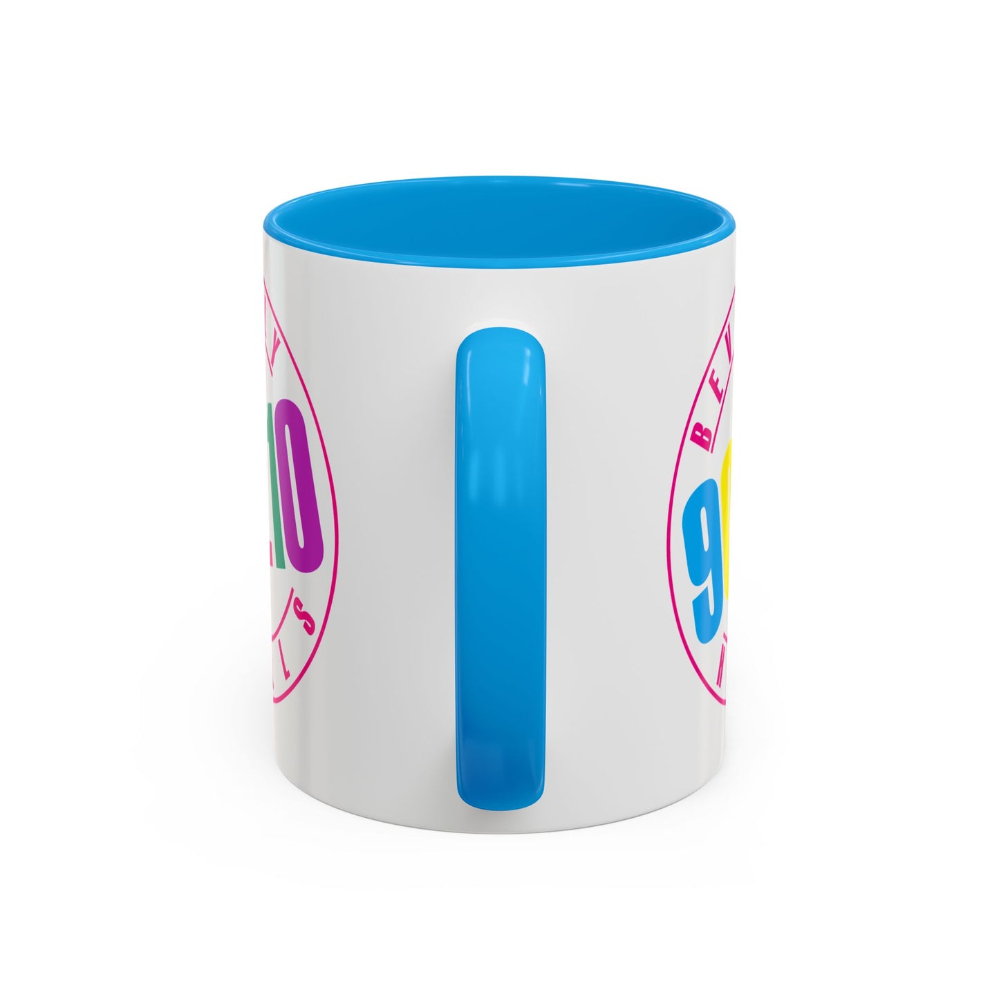 90210 Colorful Accent Mug (11oz & 15oz)