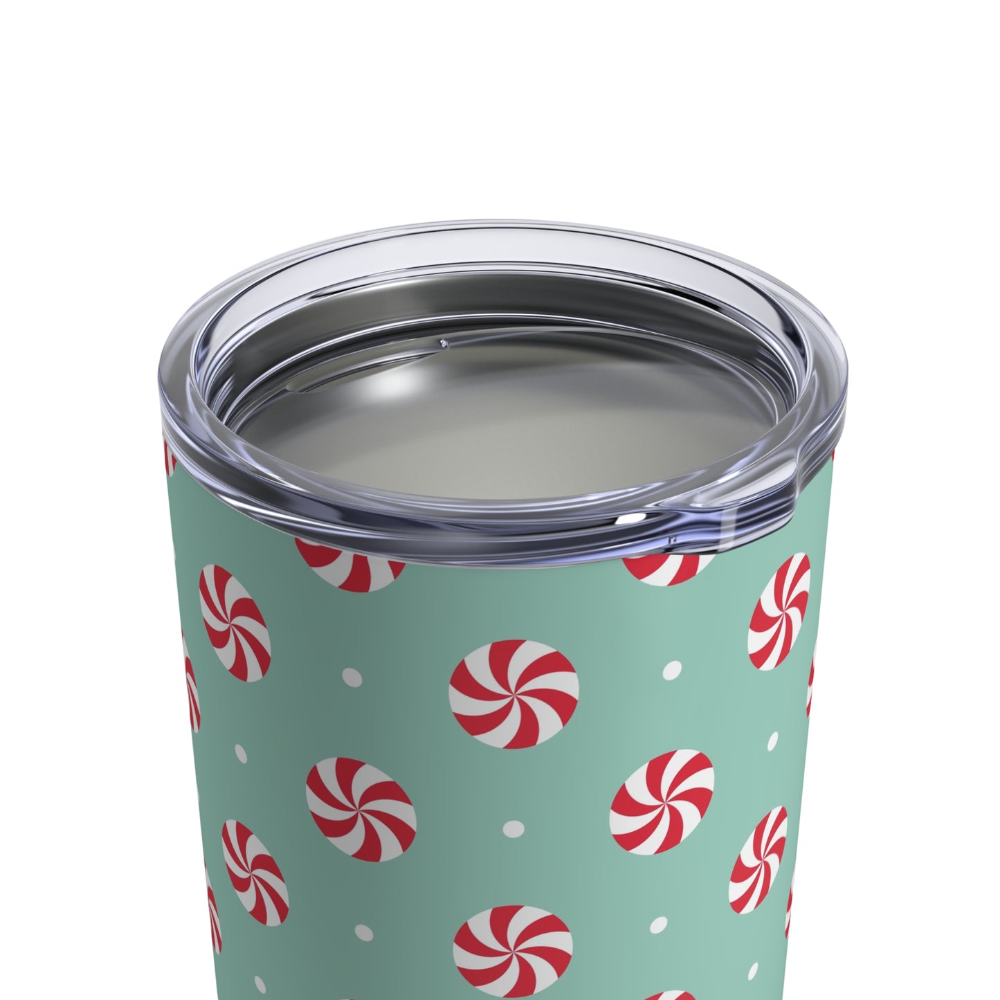 Rocks Tumbler, 10 oz - Peppermint Swirl Candies