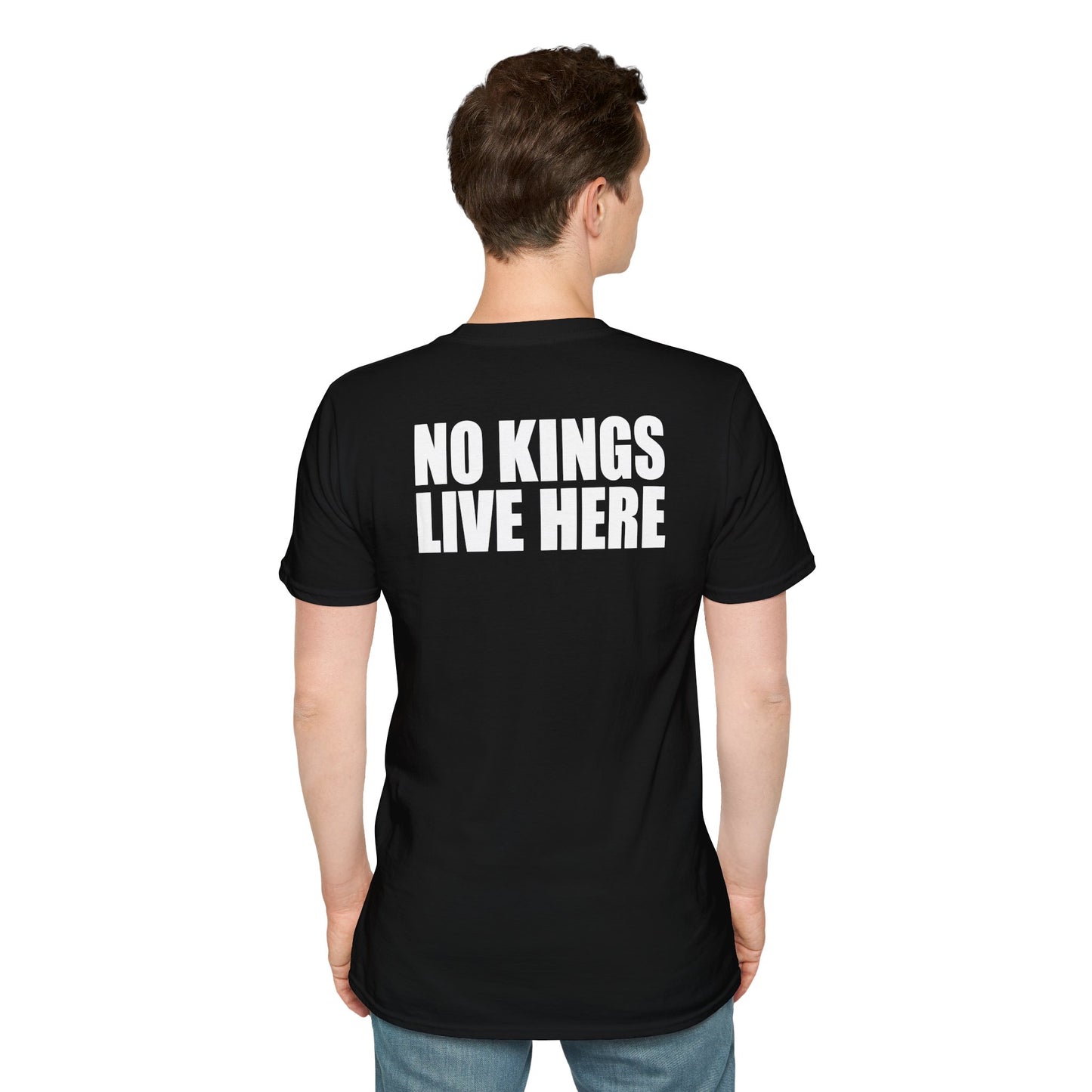 RESIST/NO KINGS LIVE HERE Unisex Tee