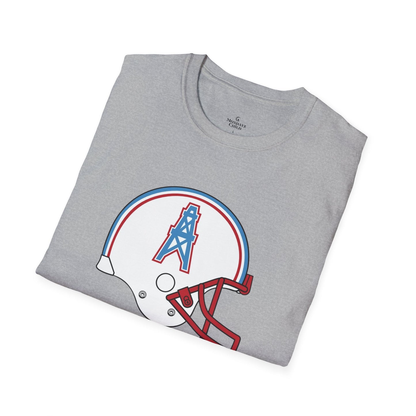 Houston Oilers Retro Helmet Unisex Tee