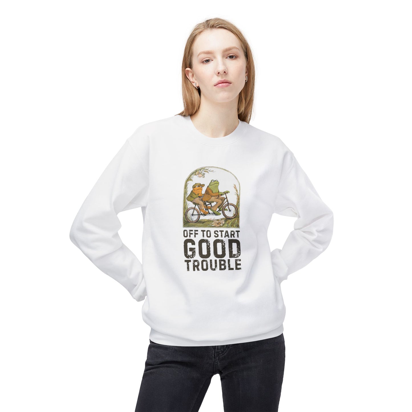 GOOD TROUBLE Protest Sweatshirt